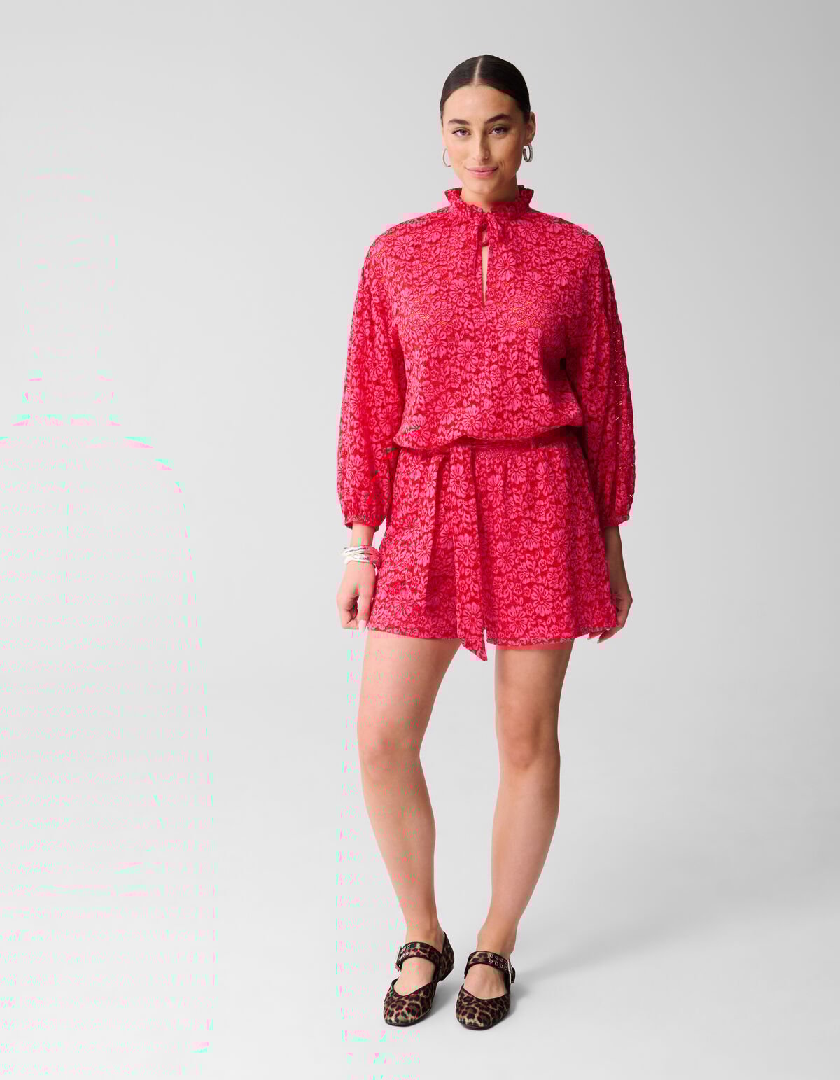 Kanten Short Roze SHOEBY WOMEN