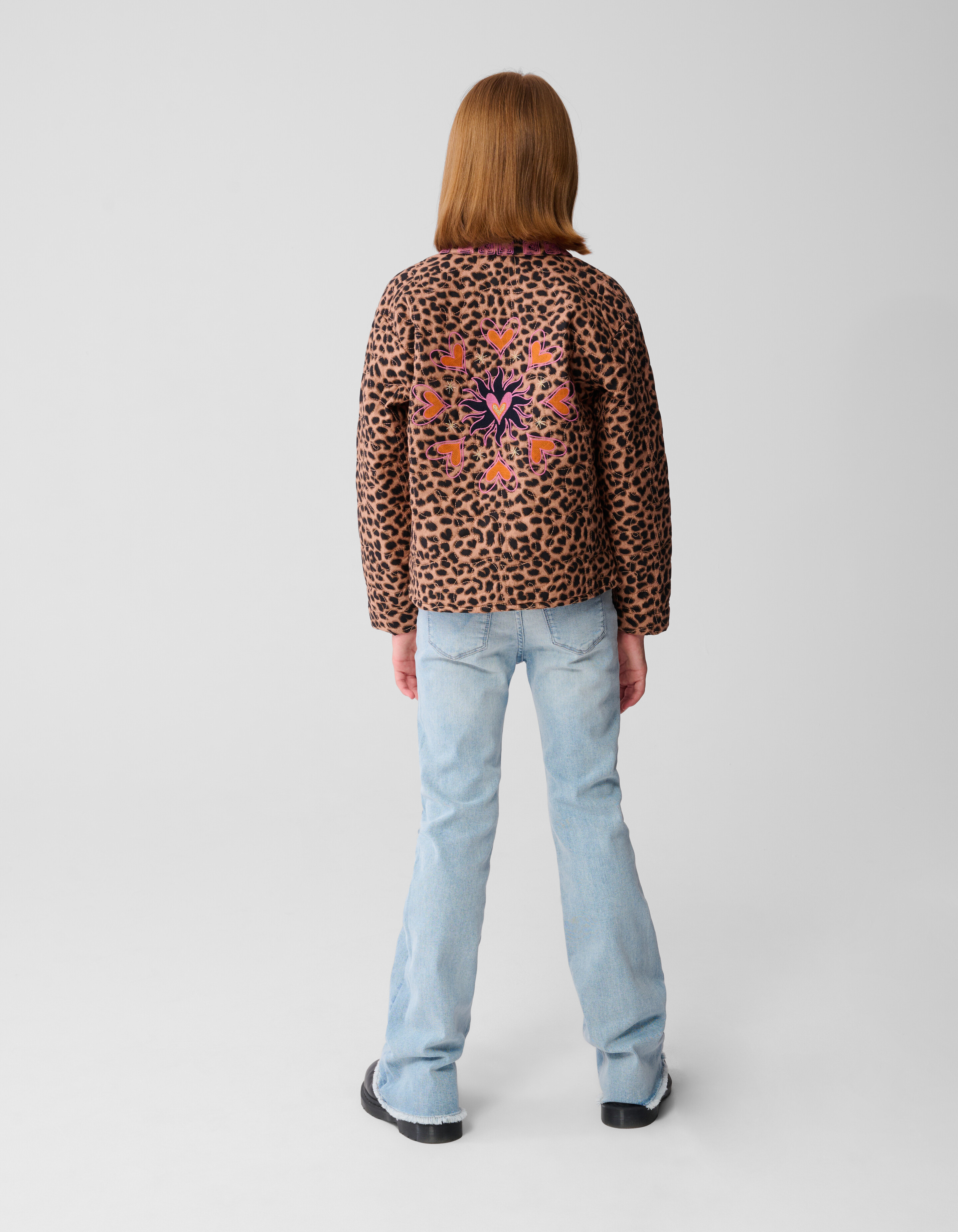 Flared Fit Jeans Bleached SHOEBY GIRLS