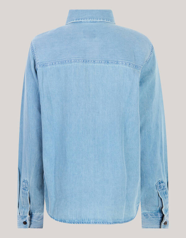Denim Overhemd Blauw SHOEBY BOYS