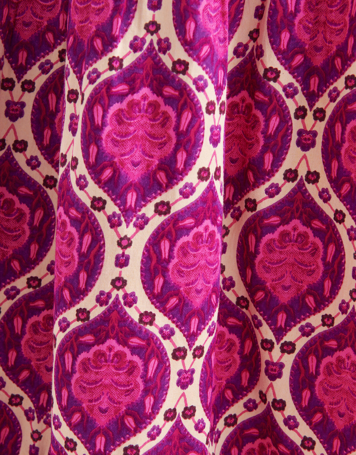 Grafische Maxi Rok Paars SHOEBY WOMEN