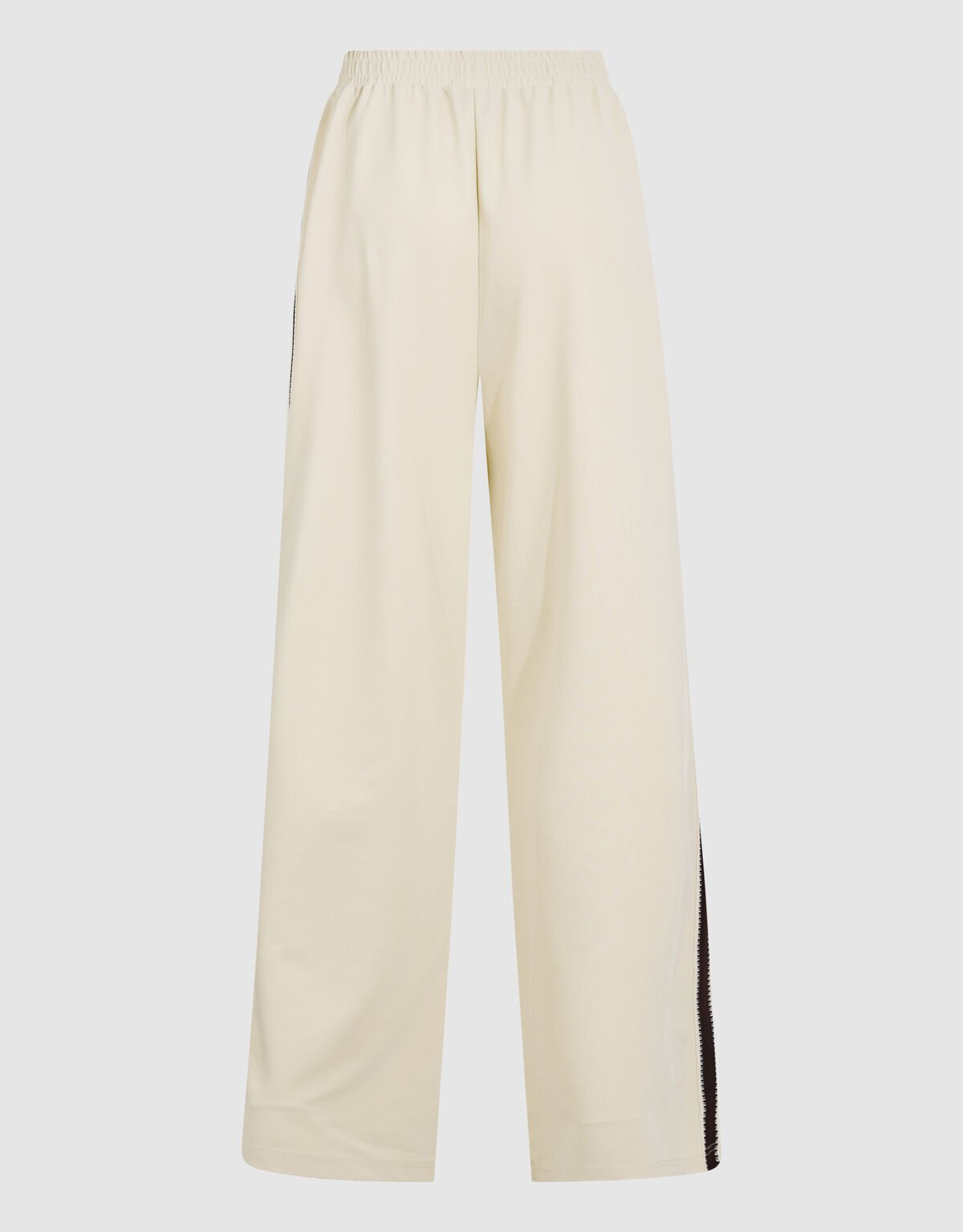 Tape Wide Leg Broek Gebroken Wit SHOEBY WOMEN