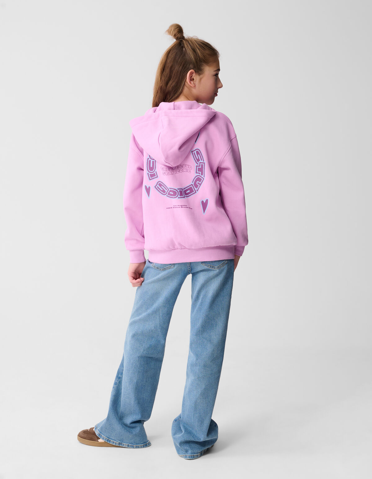 Heart Artwork Vest Roze SHOEBY GIRLS