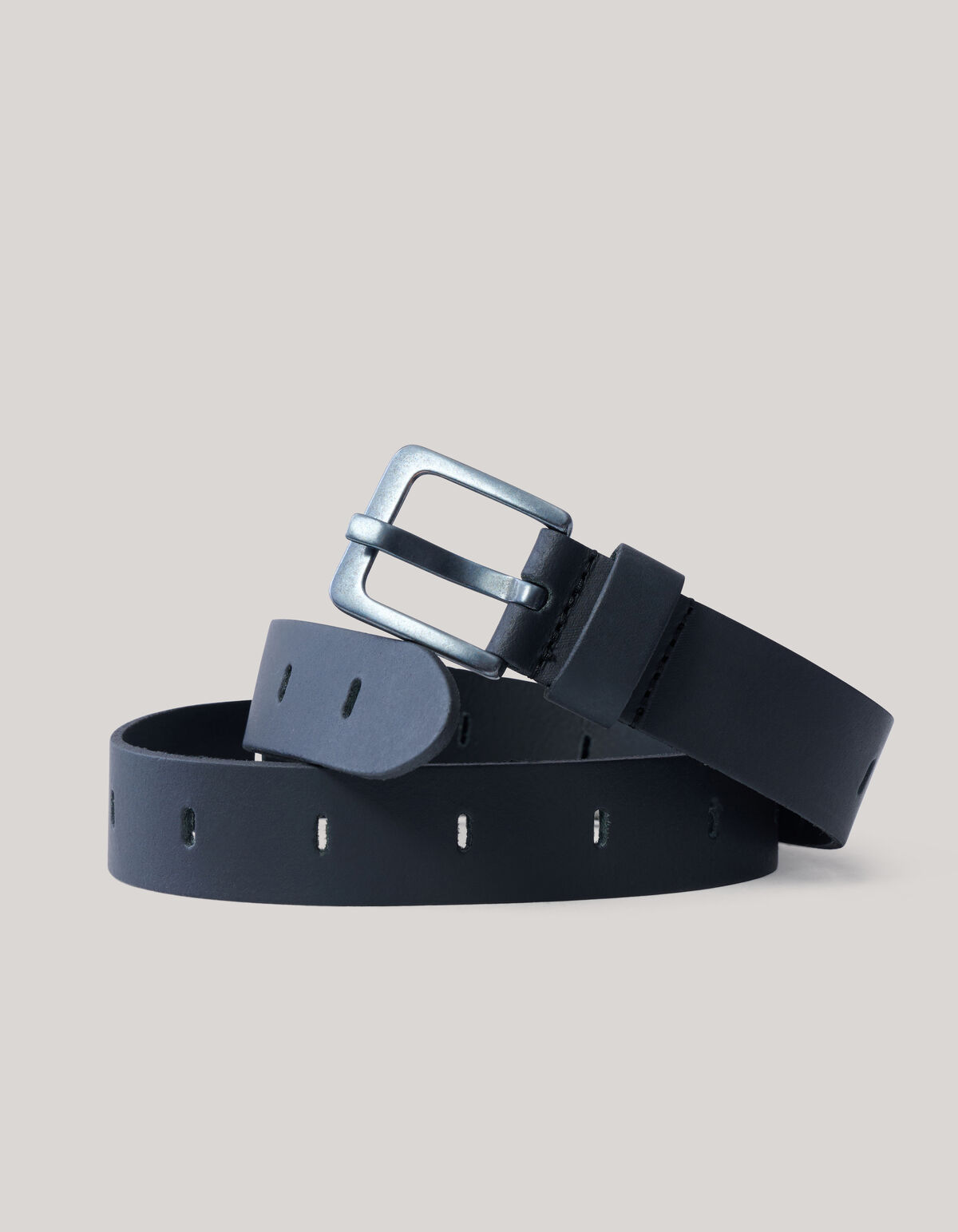Basis Leren Riem Zwart SHOEBY ACCESSOIRES