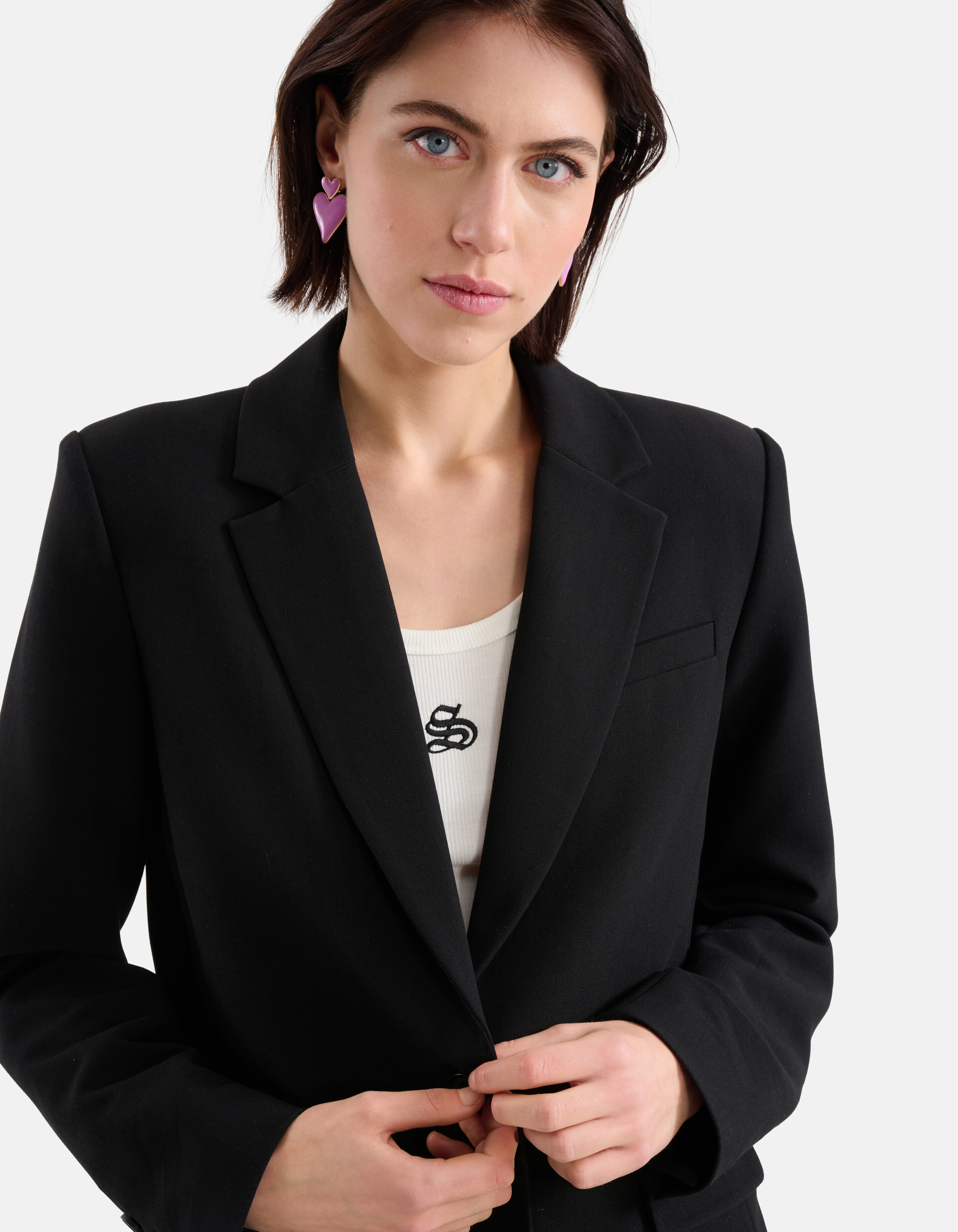 Basis Blazer Zwart SHOEBY WOMEN