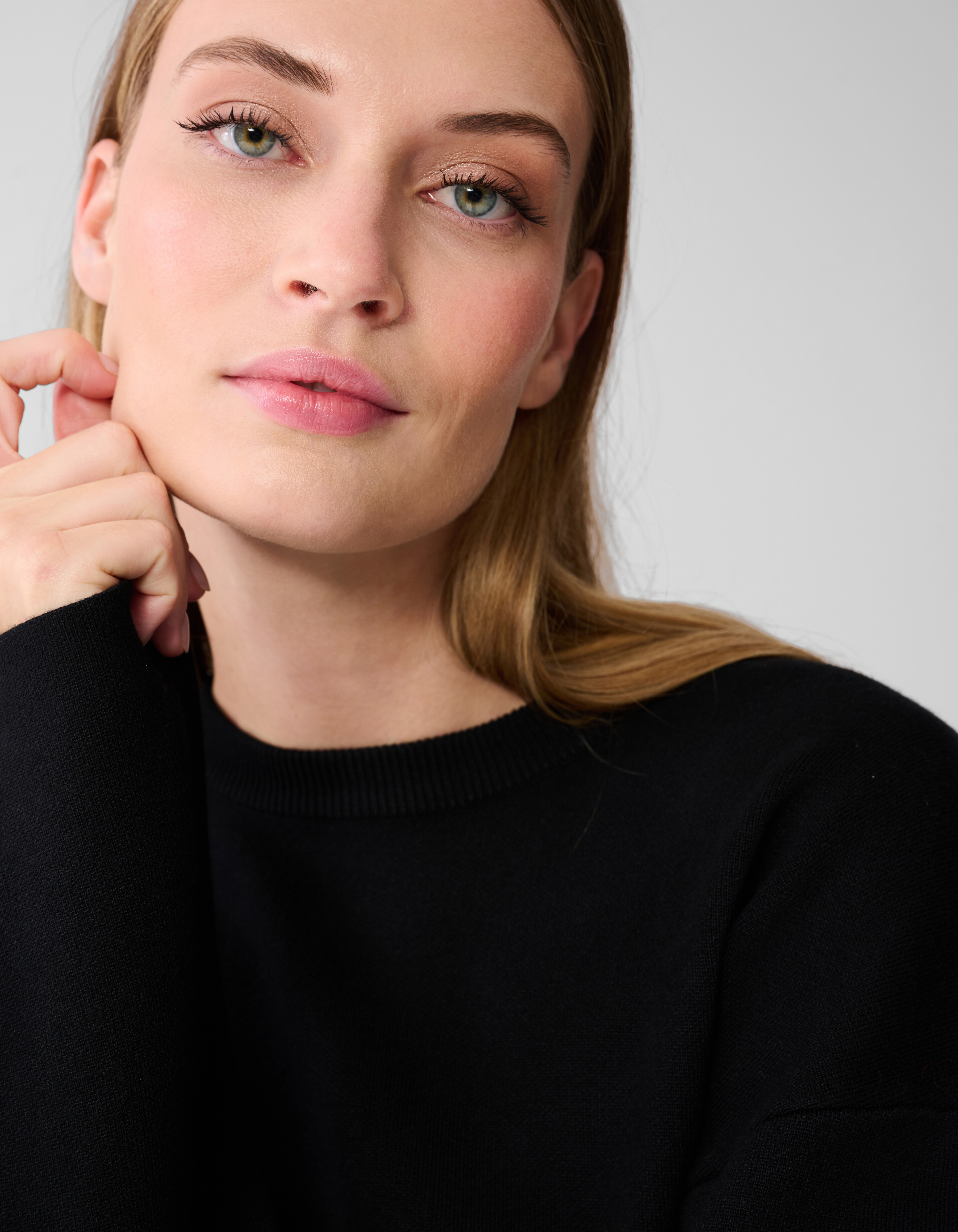Zandloper Trui Zwart SHOEBY WOMEN