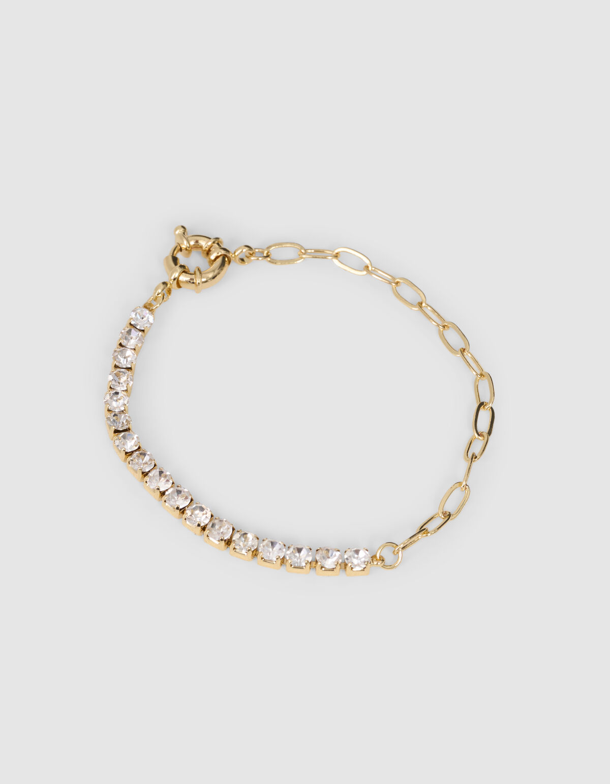 Strass Chain Armband Goud SHOEBY ACCESSOIRES