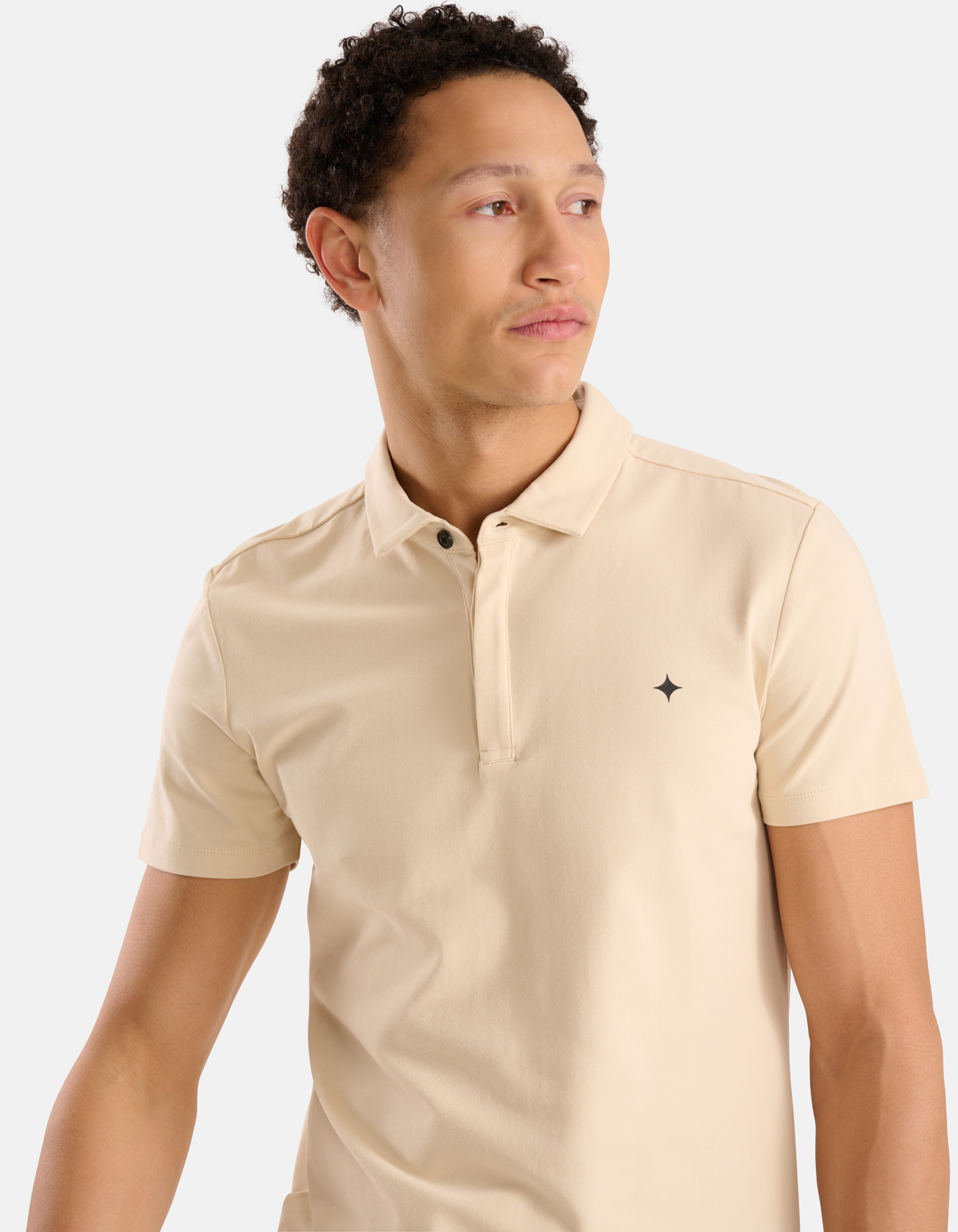 Jersey Polo Beige SHOEBY MEN
