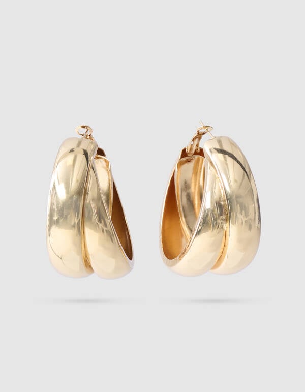 Hoop Oorbellen Goud SHOEBY ACCESSOIRES