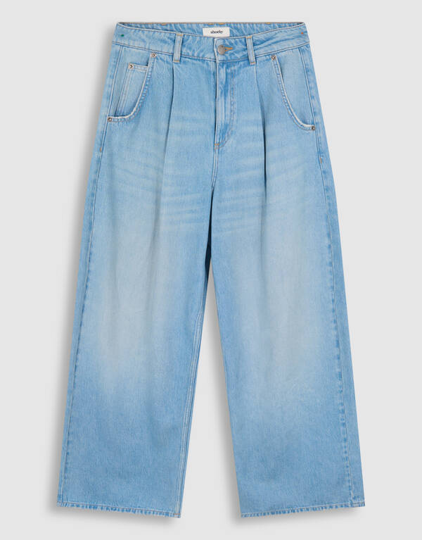 Wide Leg Jeans Bleached SHOEBY WOMEN