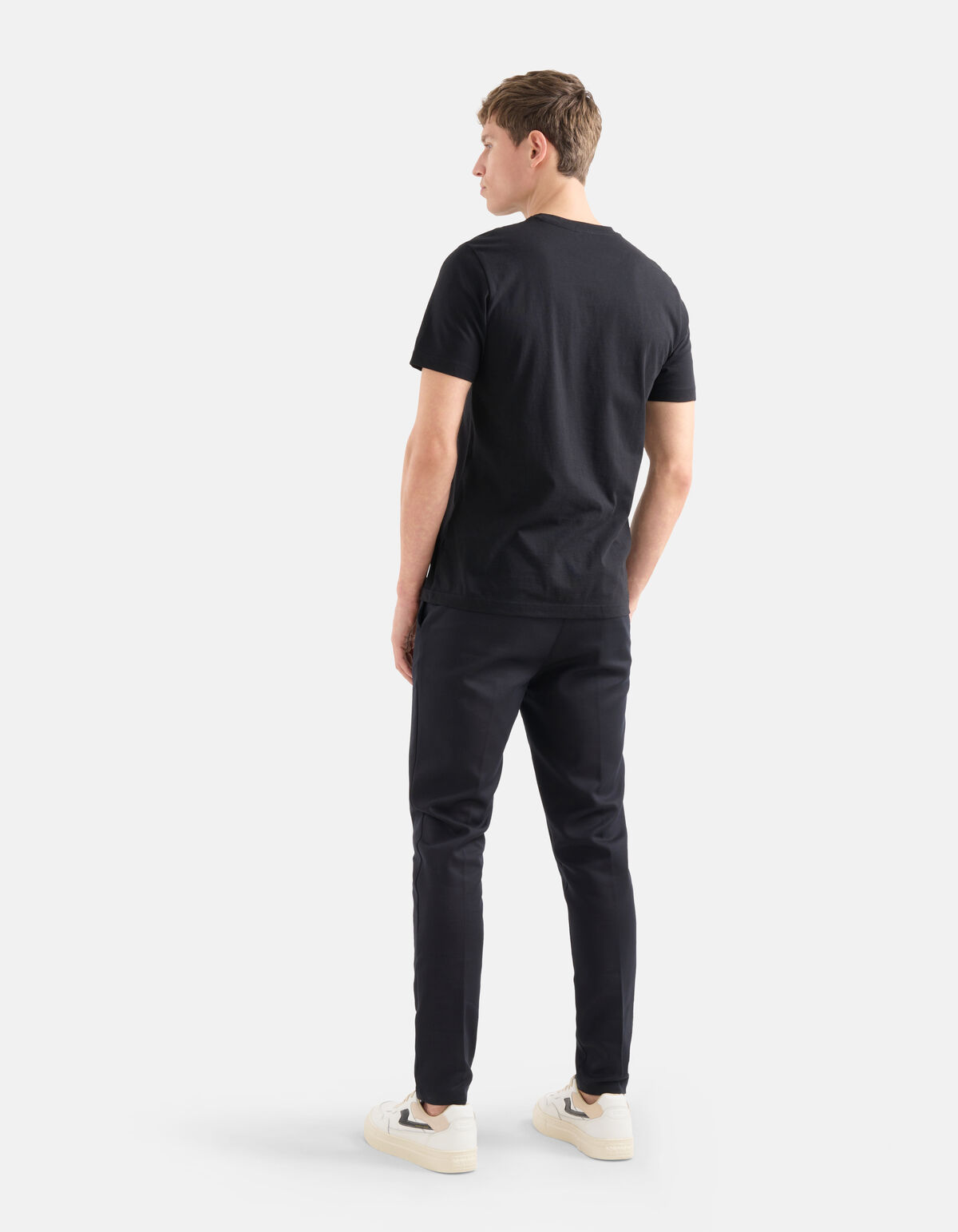 Print T-shirt Zwart SHOEBY MEN