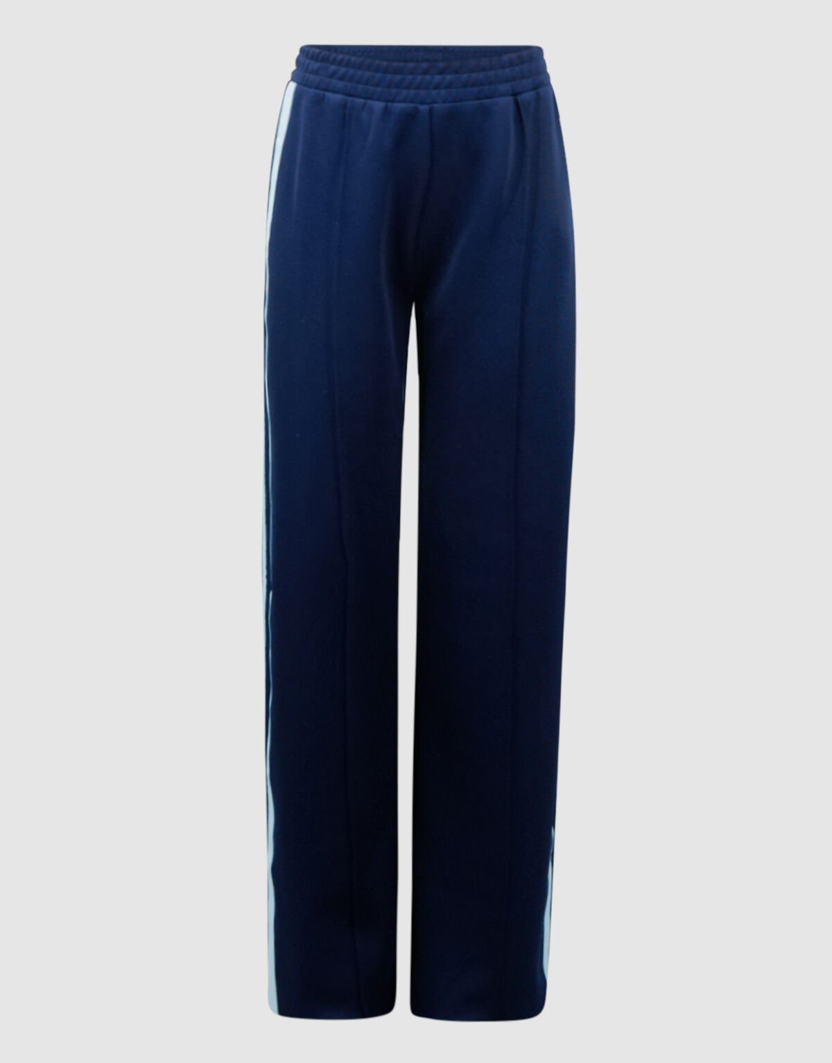 Sporty Wide Leg Broek Donkerblauw SHOEBY GIRLS