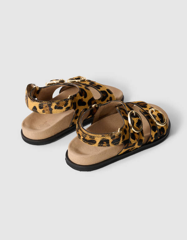 Leopard Sandaal Bruin SHOEBY SHOES