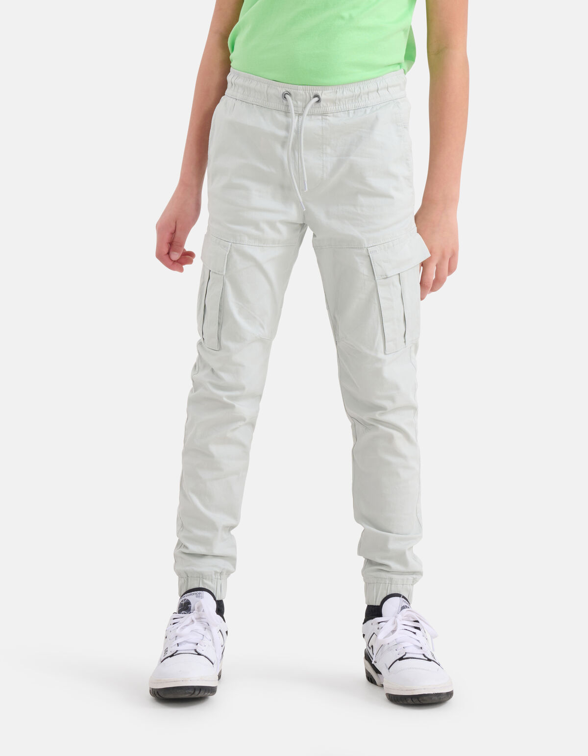 Cargo Broek Lichtgrijs SHOEBY BOYS