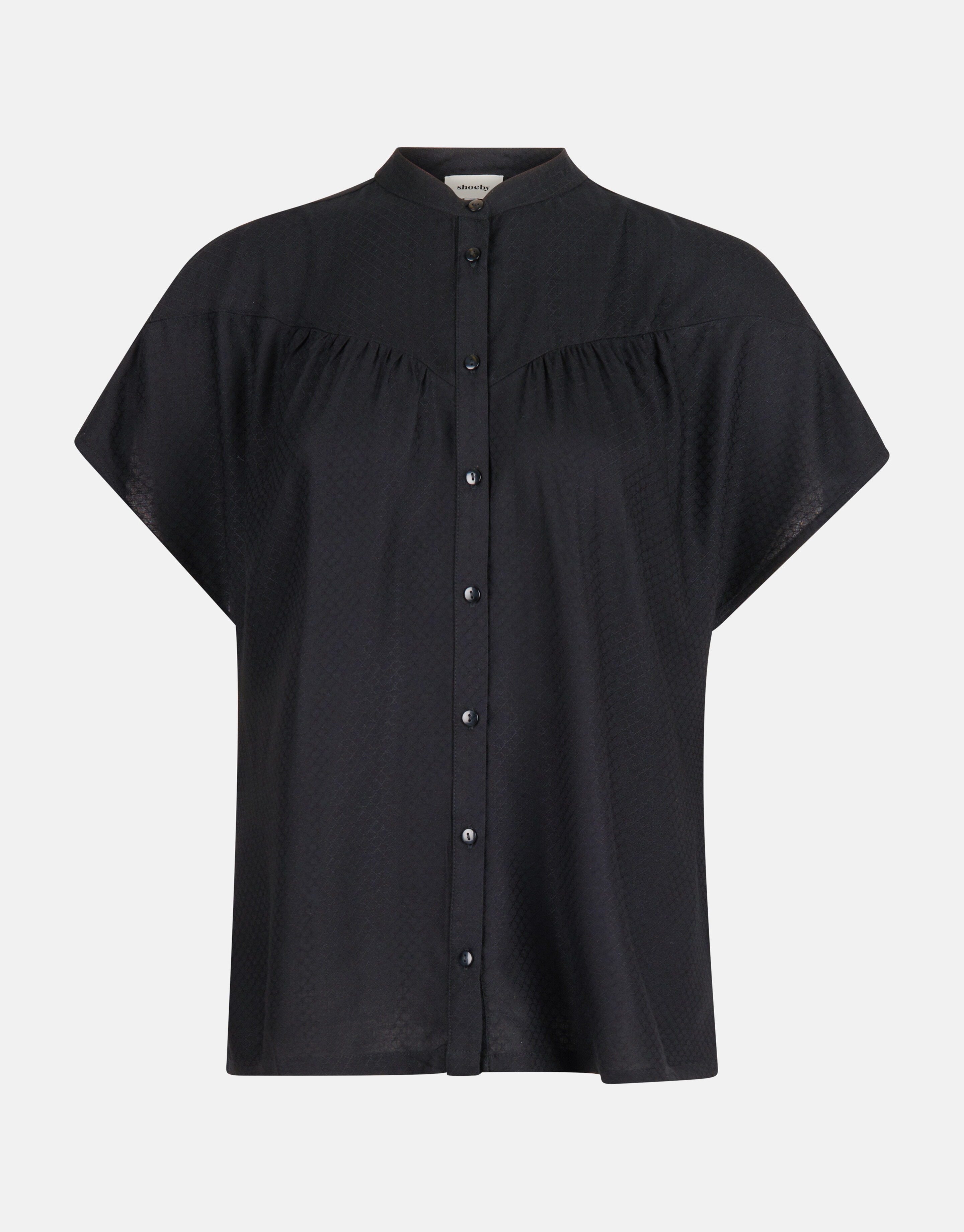 Relaxed Fit Top Zwart SHOEBY WOMEN