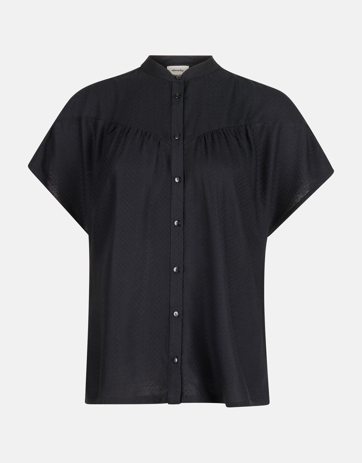 Relaxed Fit Top Zwart SHOEBY WOMEN