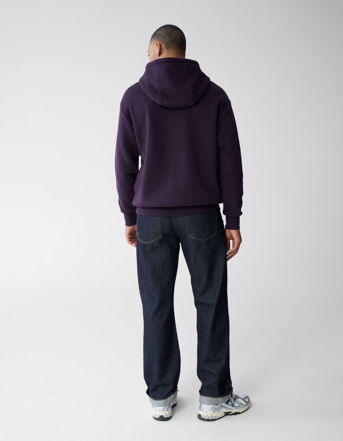 Sweat Hoodie Donkerrood SHOEBY MEN