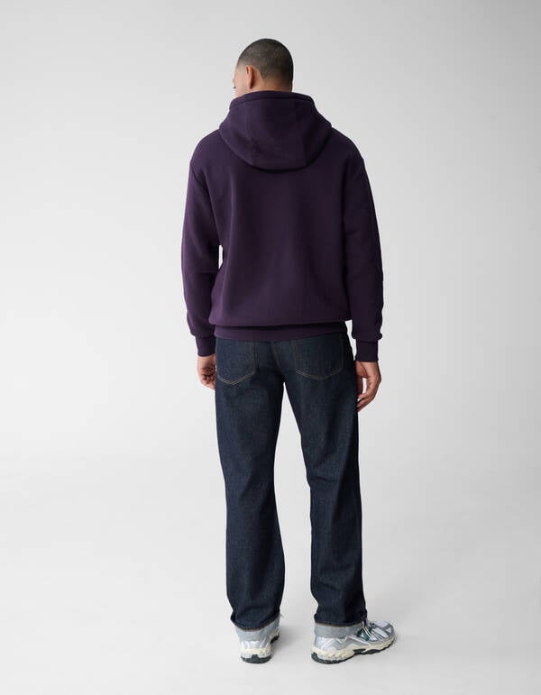 Sweat Hoodie Donkerrood SHOEBY MEN