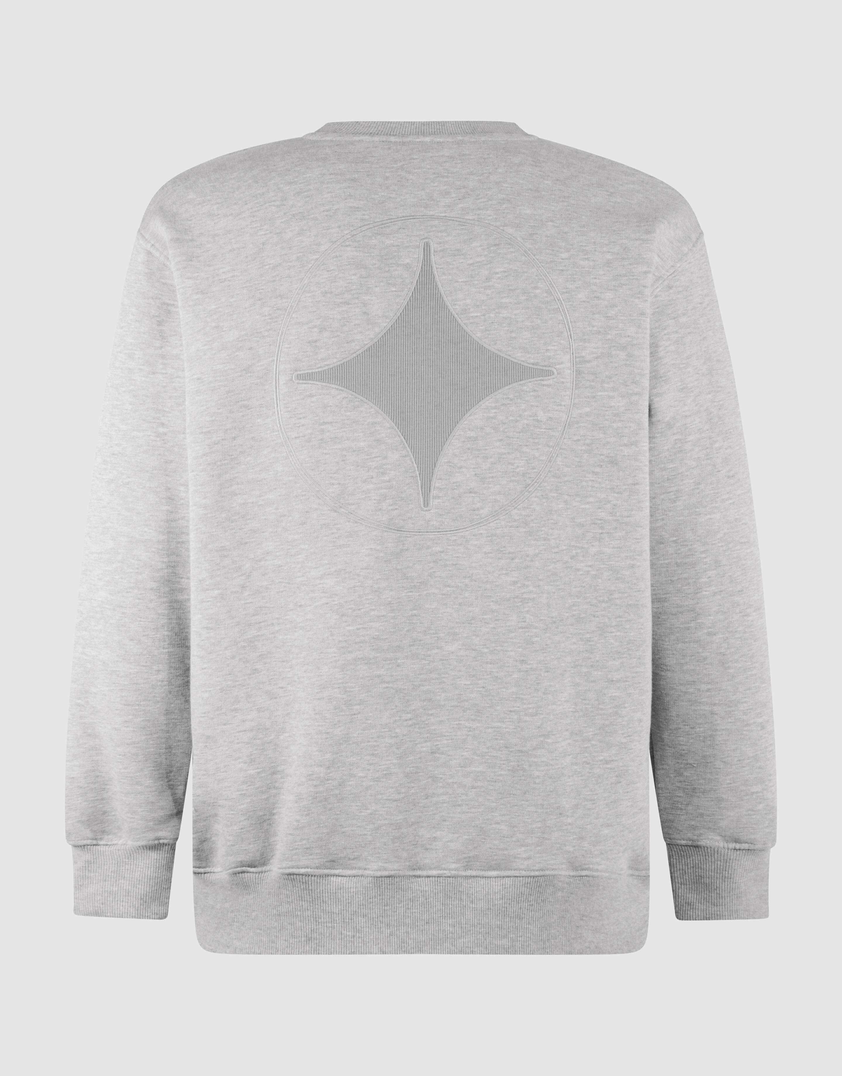 Rib Spark Sweater Lichtgrijs SHOEBY MEN