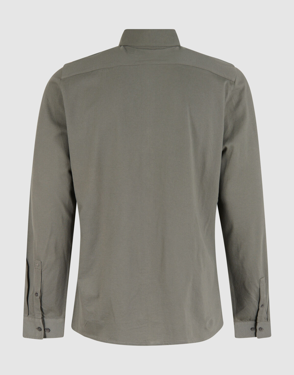 Pique Overhemd Donkergroen SHOEBY MEN