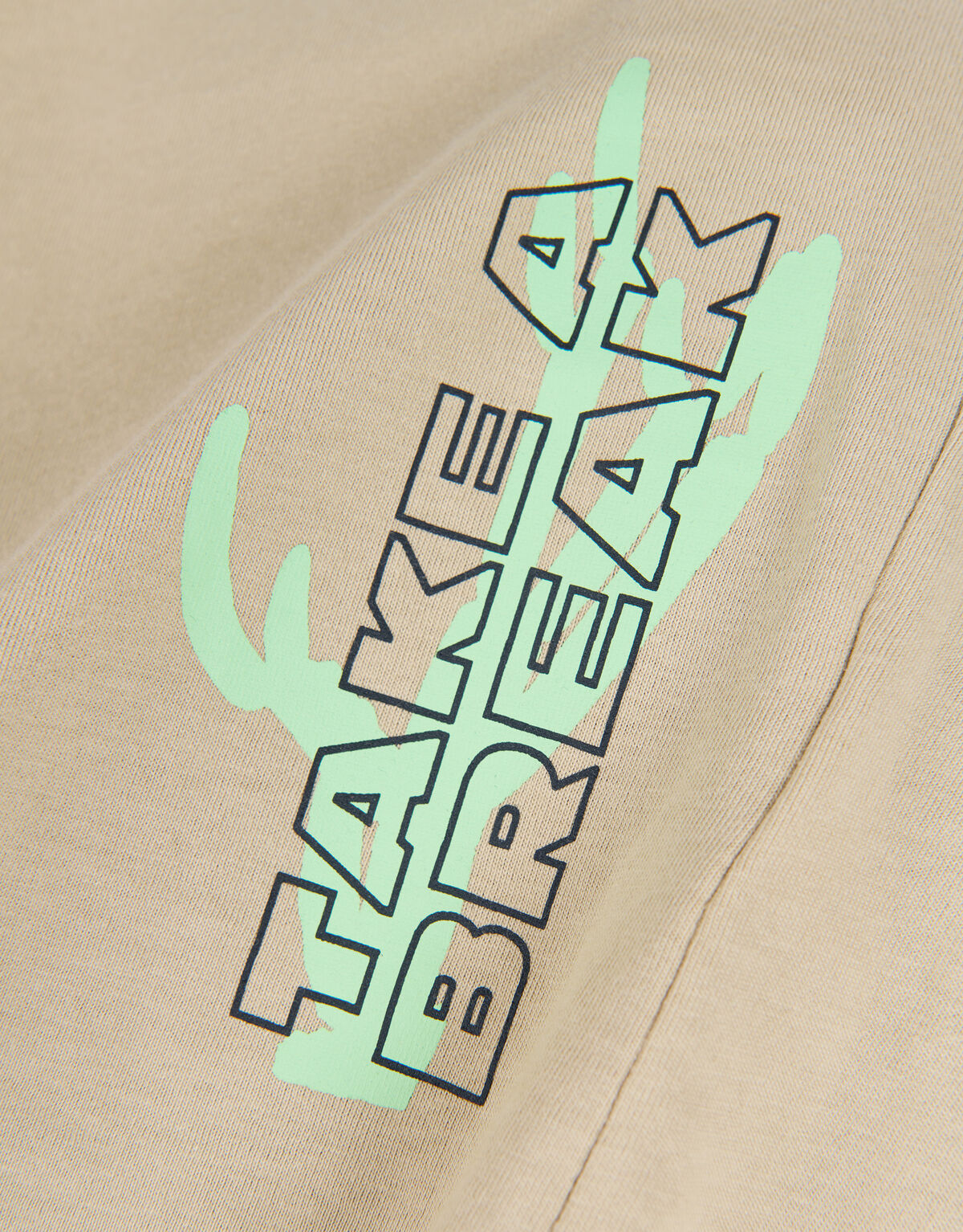 Artwork T-shirt Beige SHOEBY BOYS