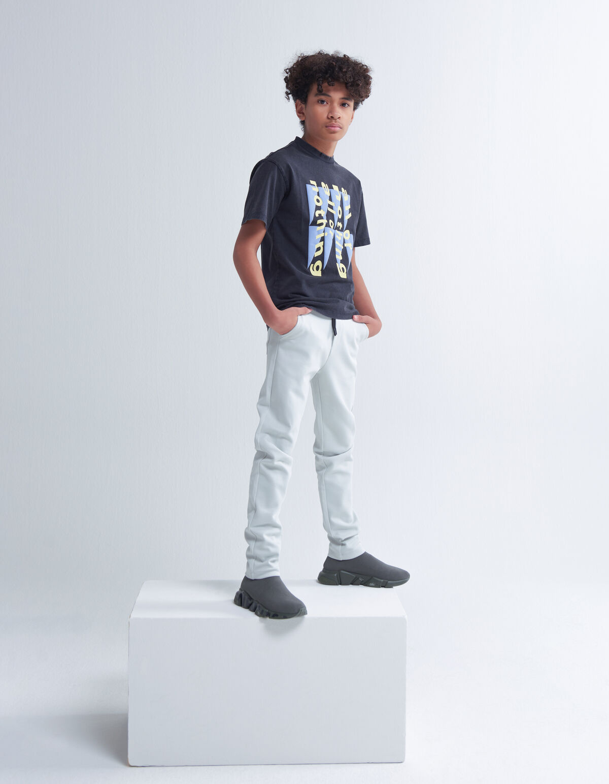 Slim Fit Broek Beige JILL&MITCH