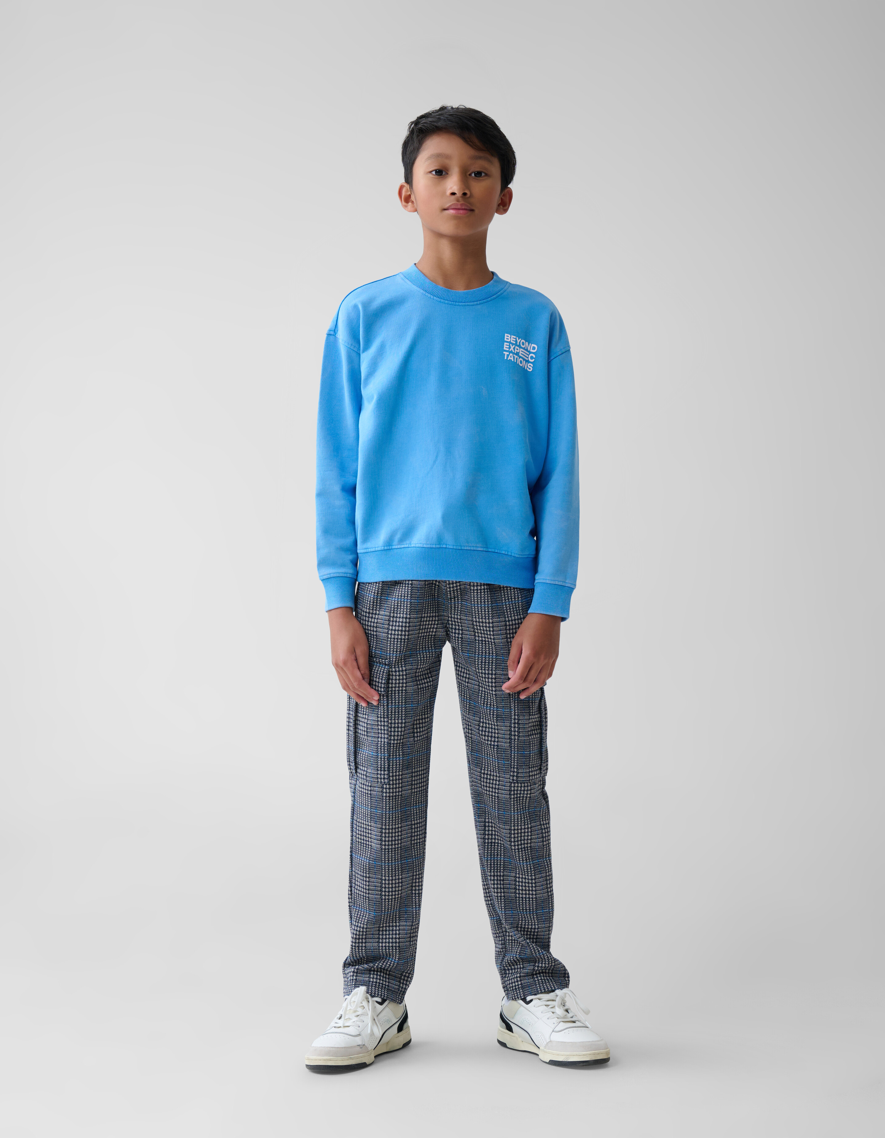Cargo Broek Ruiten Donkerblauw SHOEBY BOYS