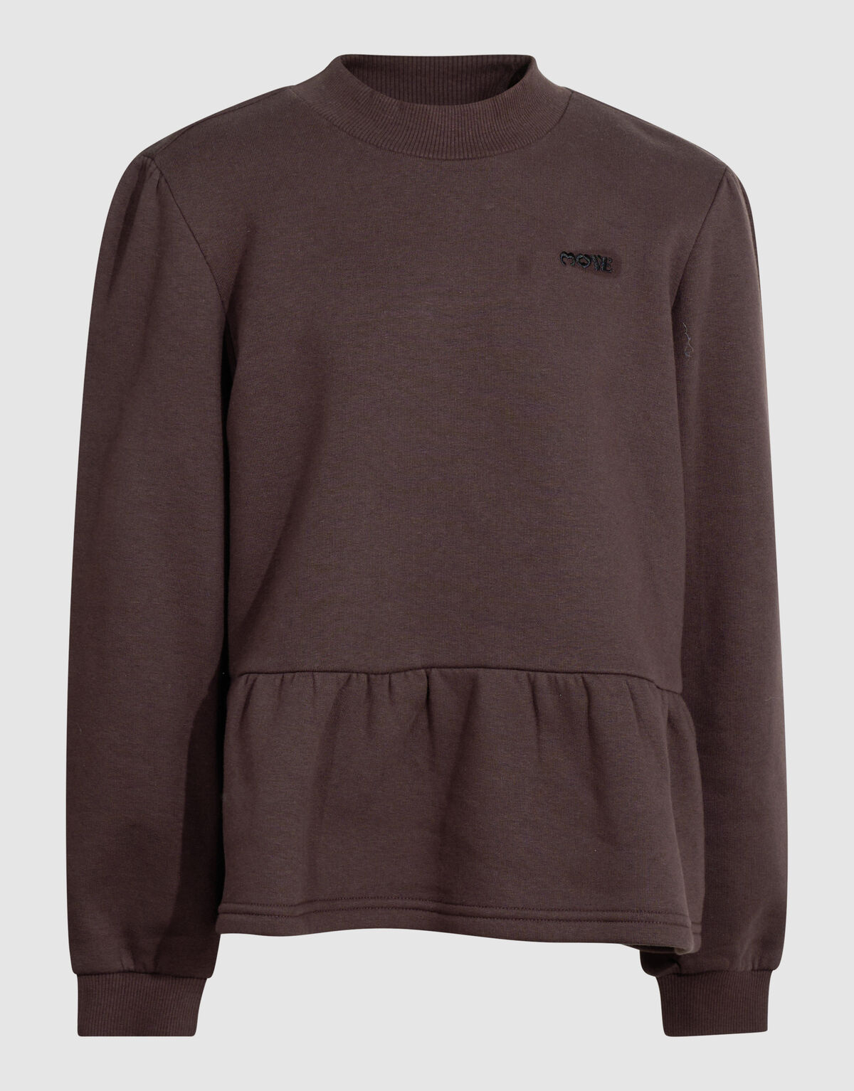 Sporty Sweater Donkerbruin SHOEBY BOYS