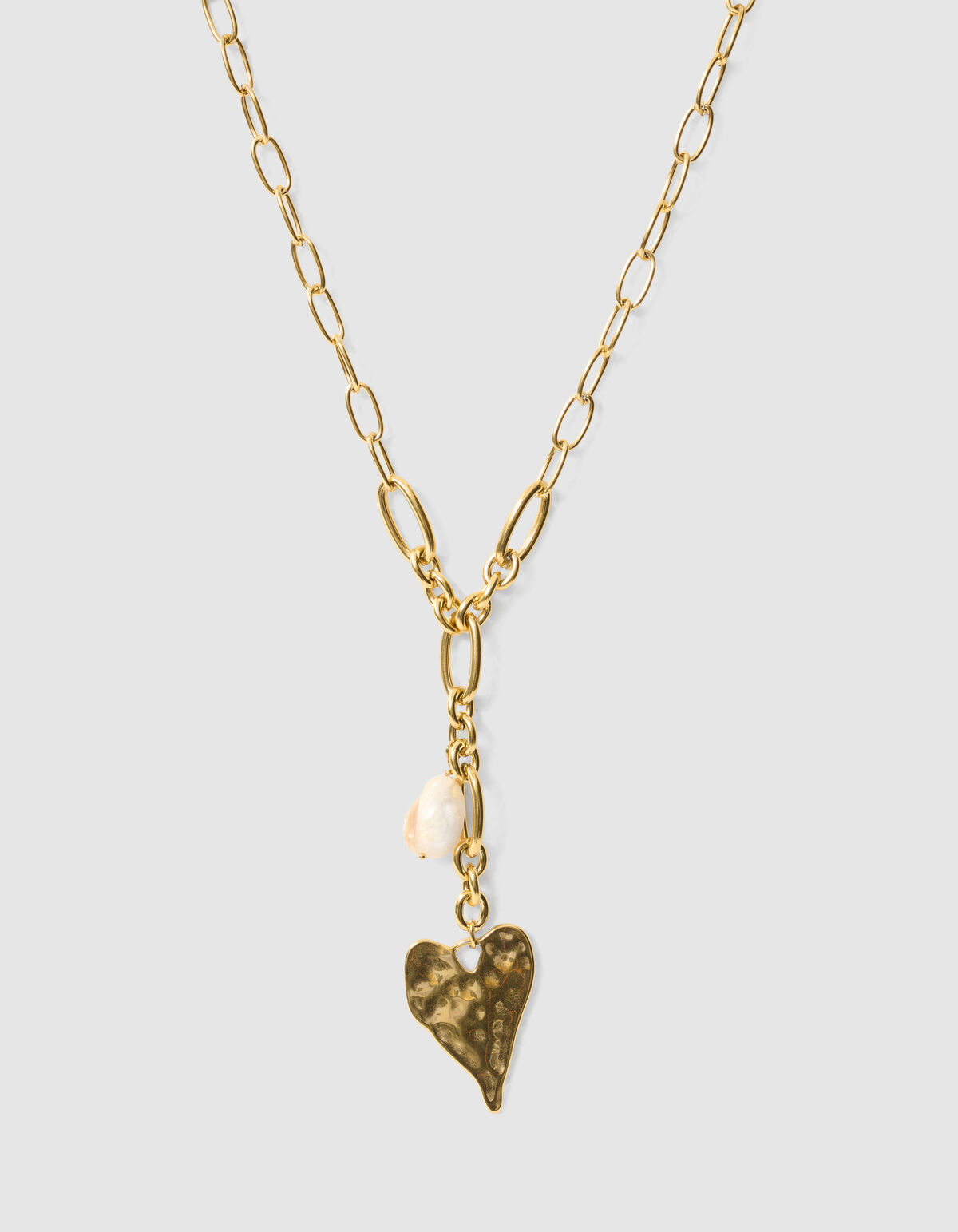 Long Charm Ketting Goud SHOEBY ACCESSOIRES