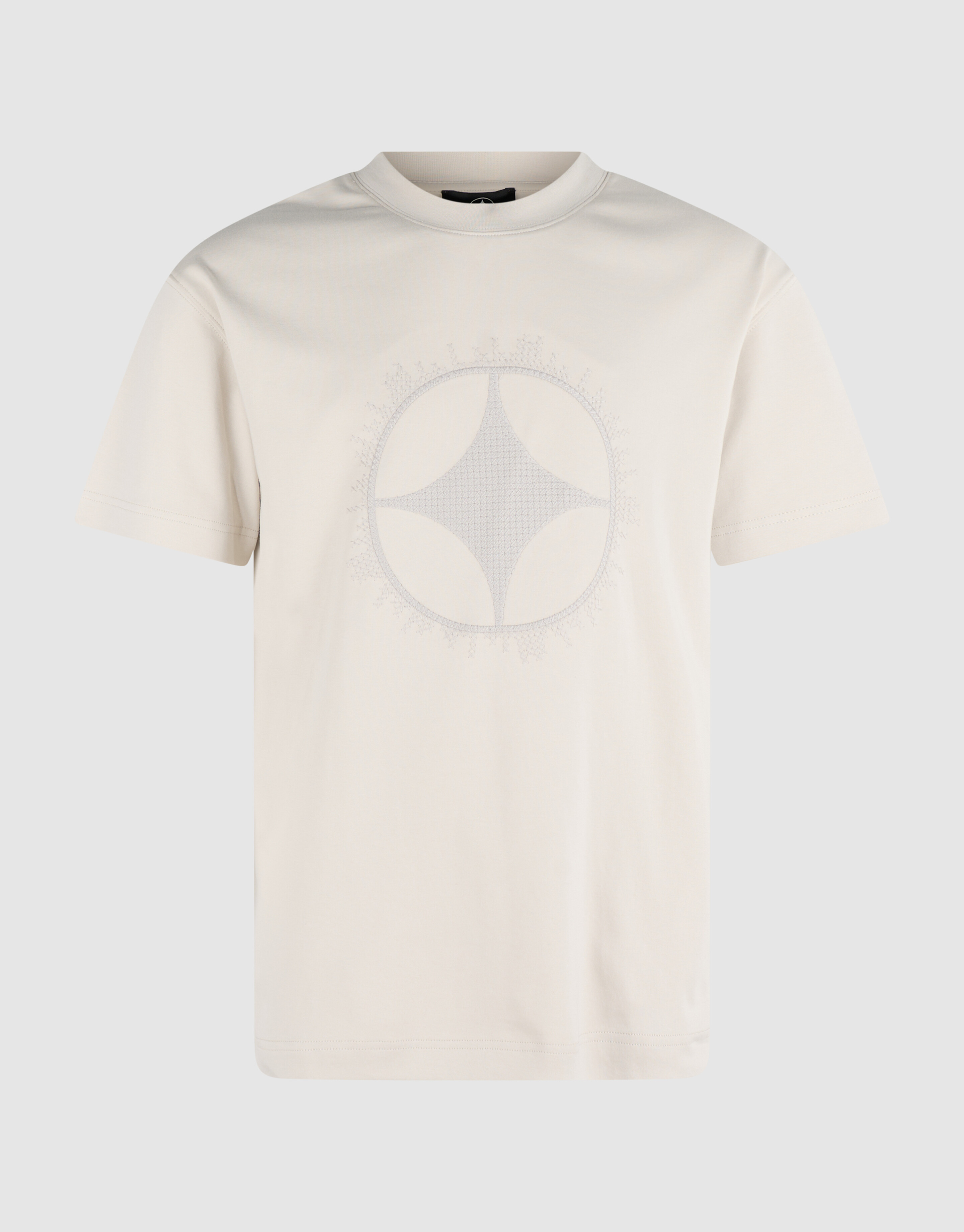 Cross Stitch T-shirt Zand SHOEBY MEN