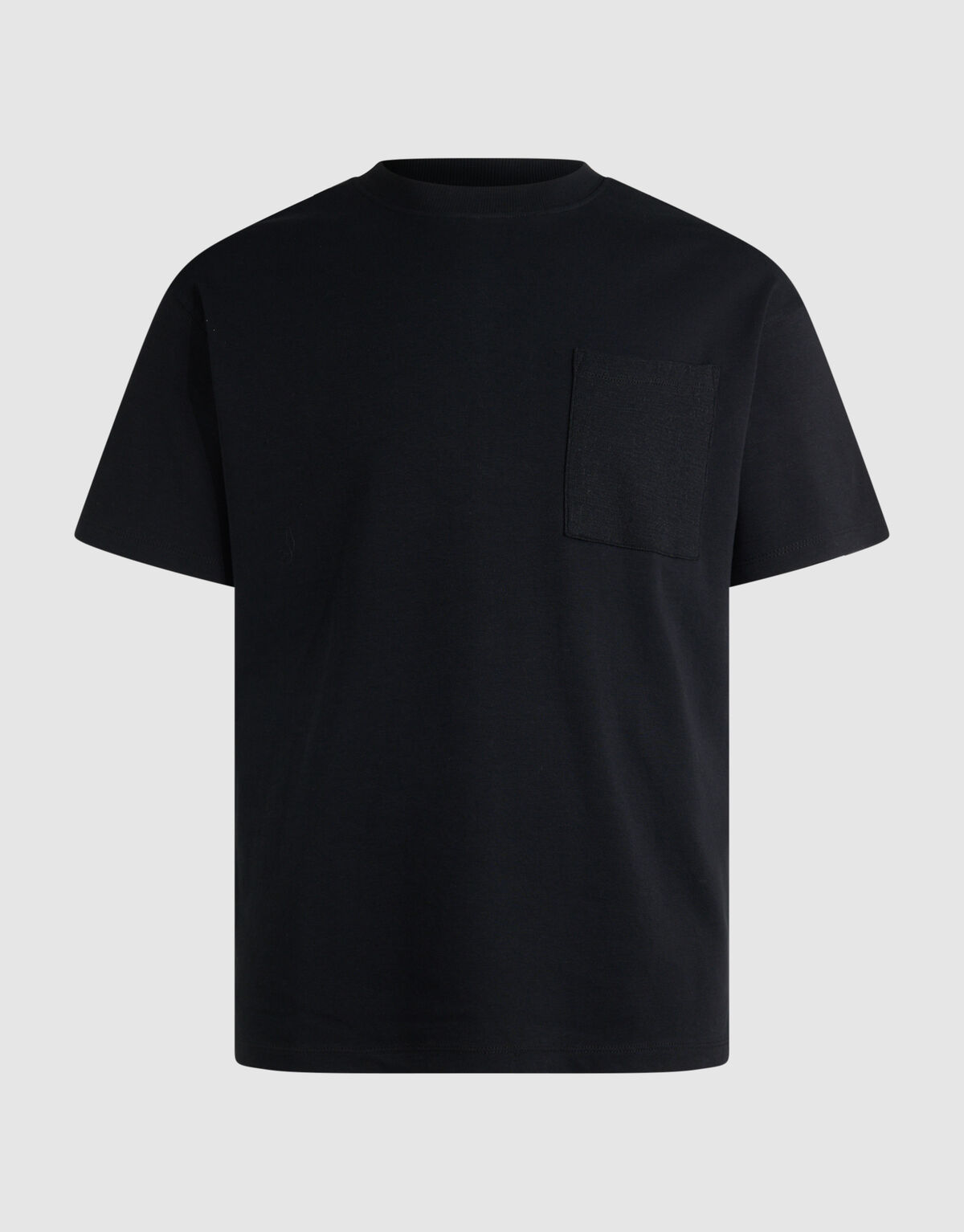 Structuur Pocket T-shirt Zwart SHOEBY MEN
