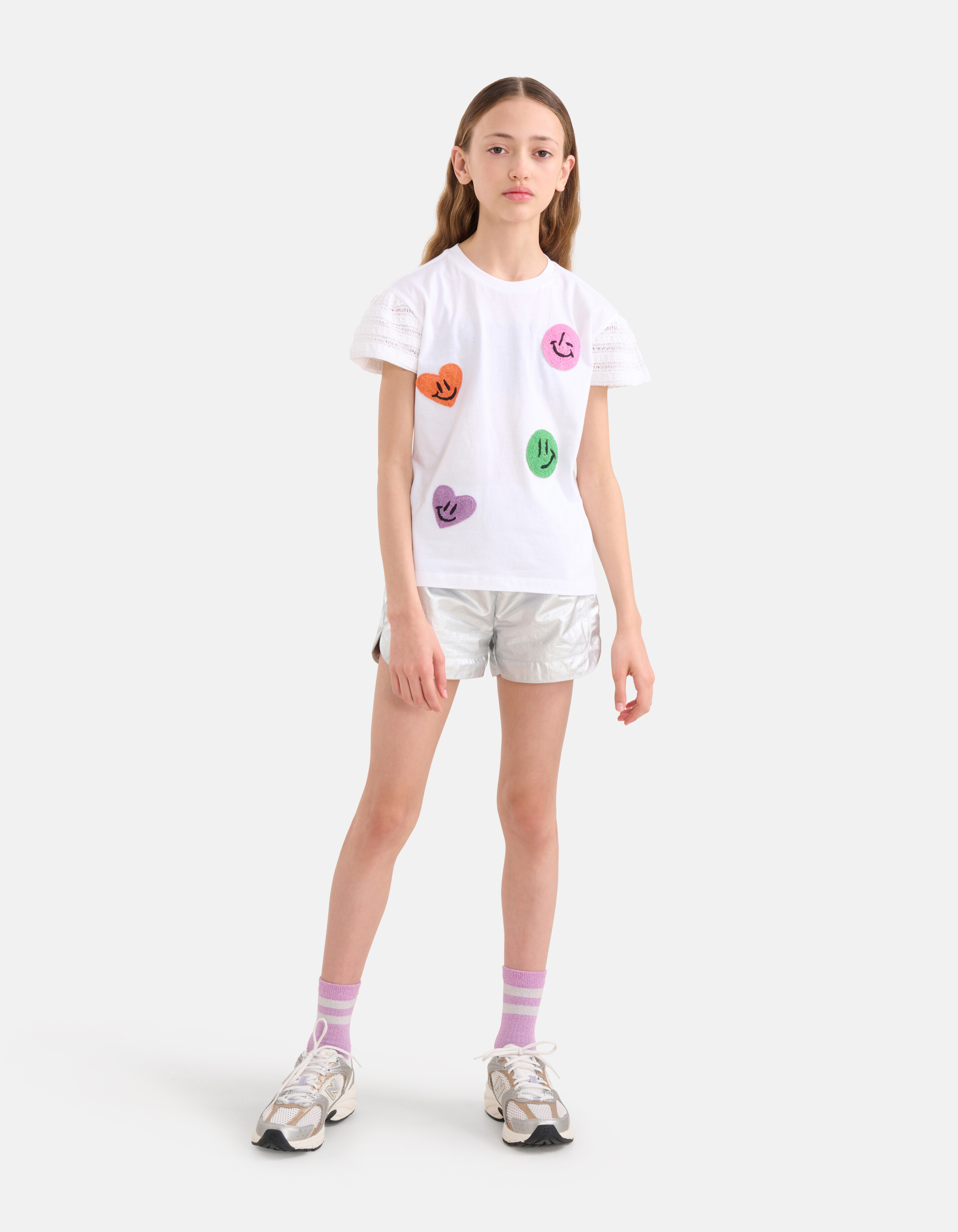 Metallic Short Zilver SHOEBY GIRLS