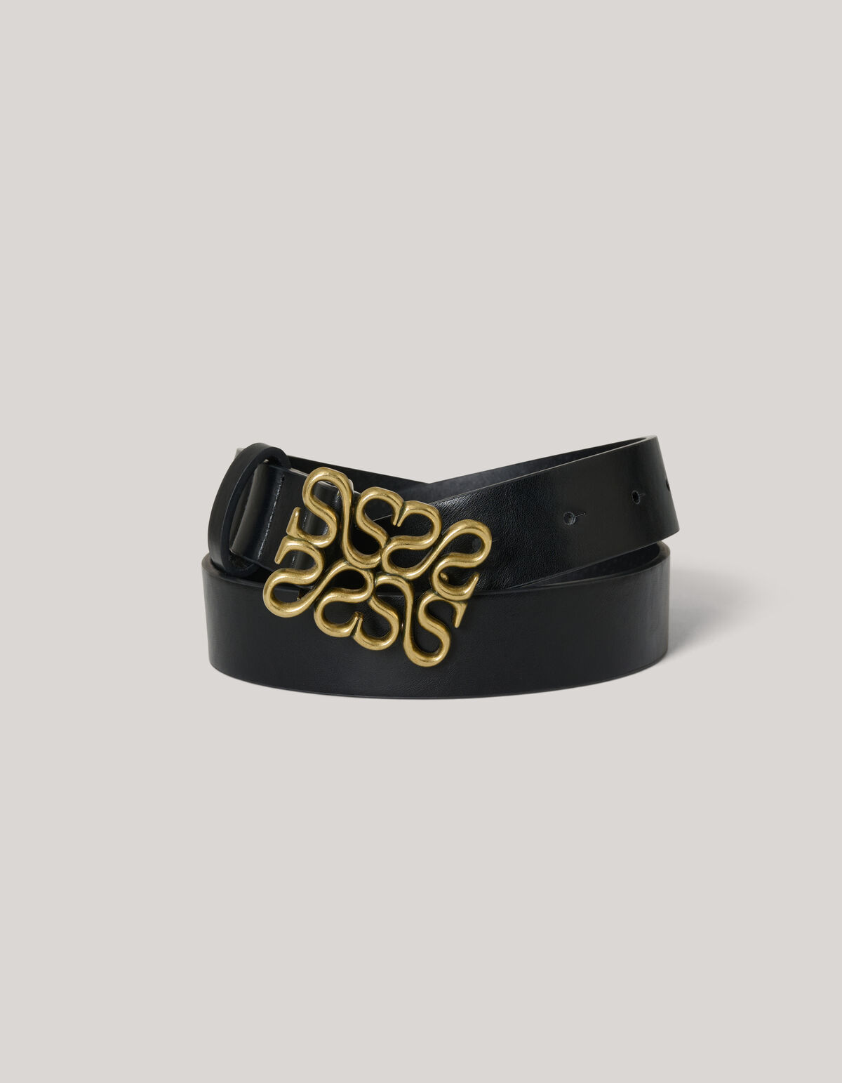 Logo Riem Zwart SHOEBY ACCESSOIRES