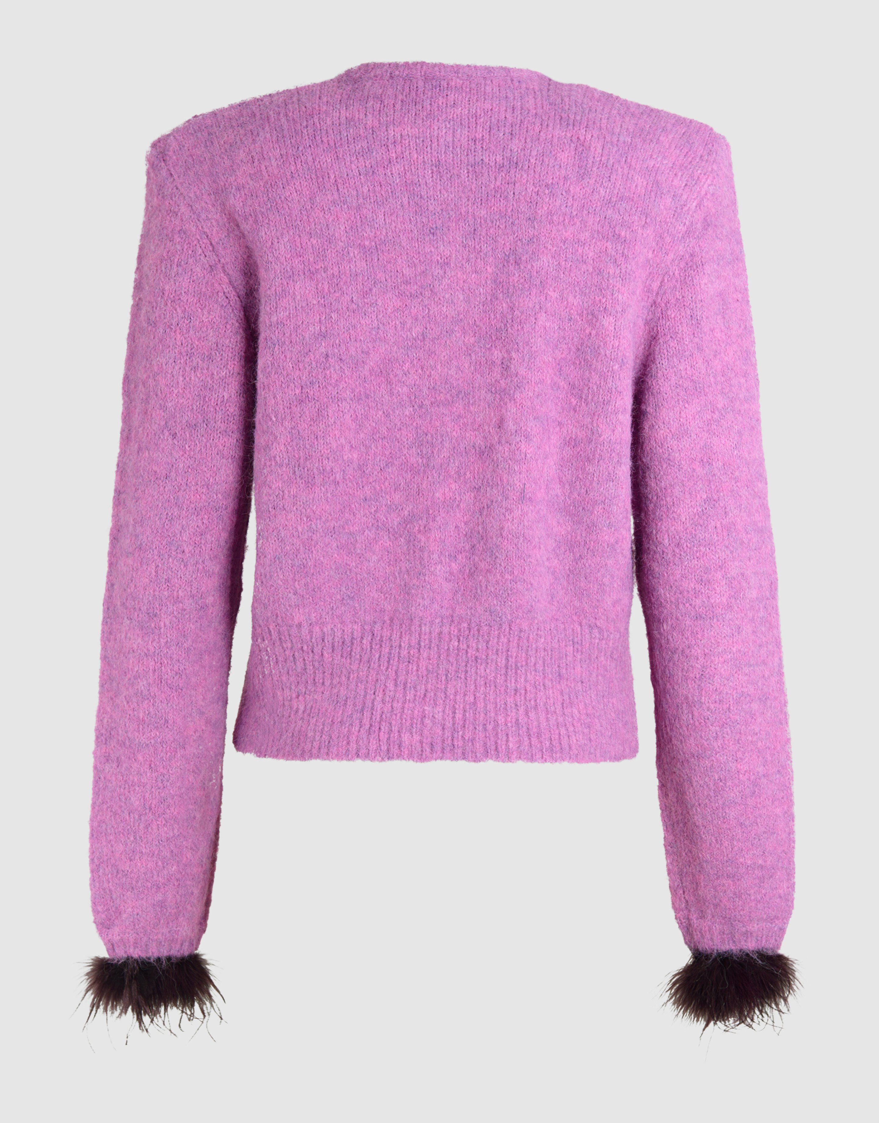Feather Vest Roze SHOEBY WOMEN