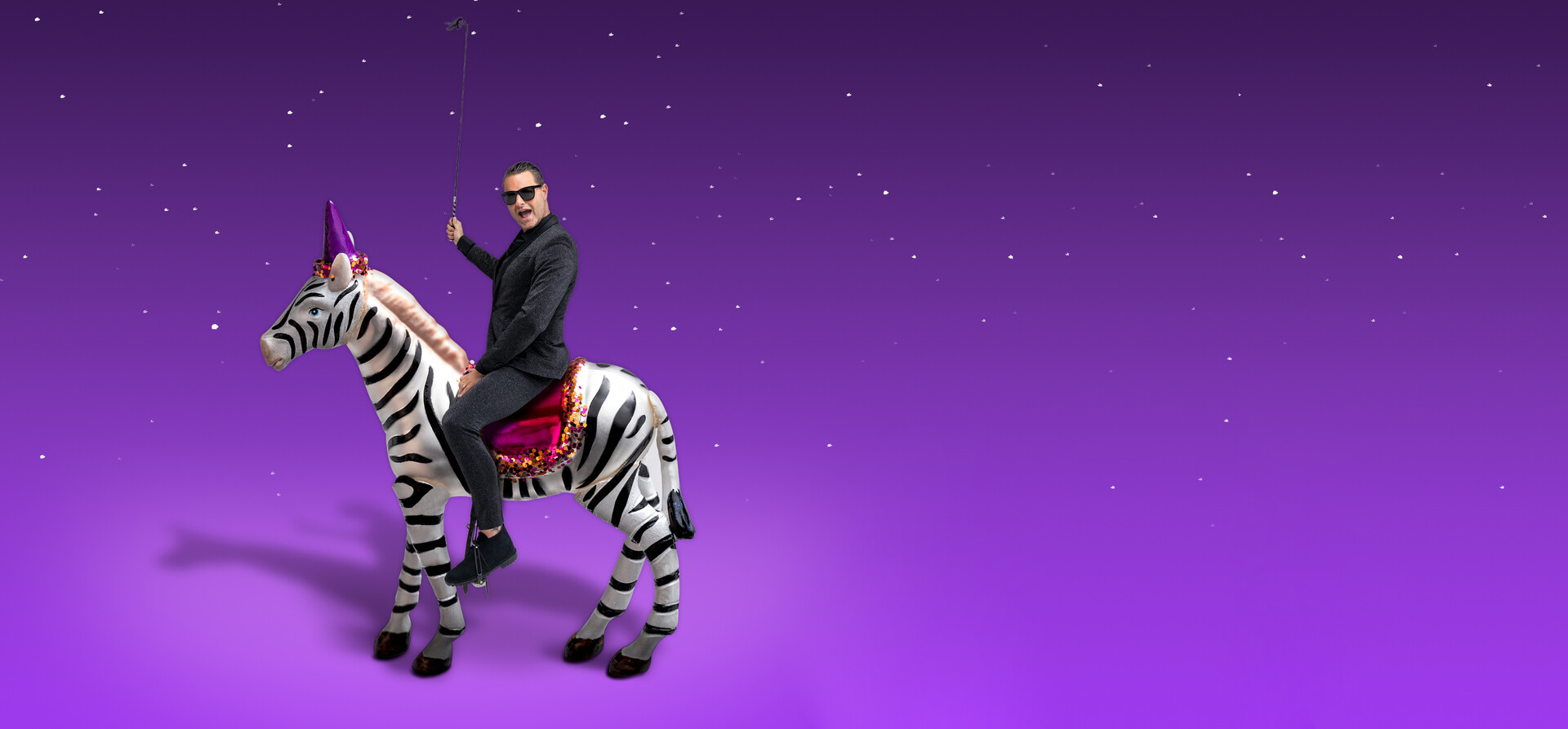 Zebra Kerstbal By Fred SHOEBY ACCESSOIRES