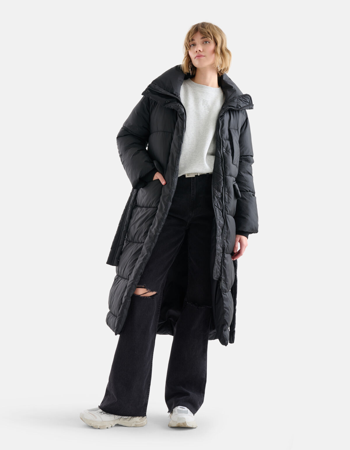 Long Puffer Jas SHOEBY WOMEN
