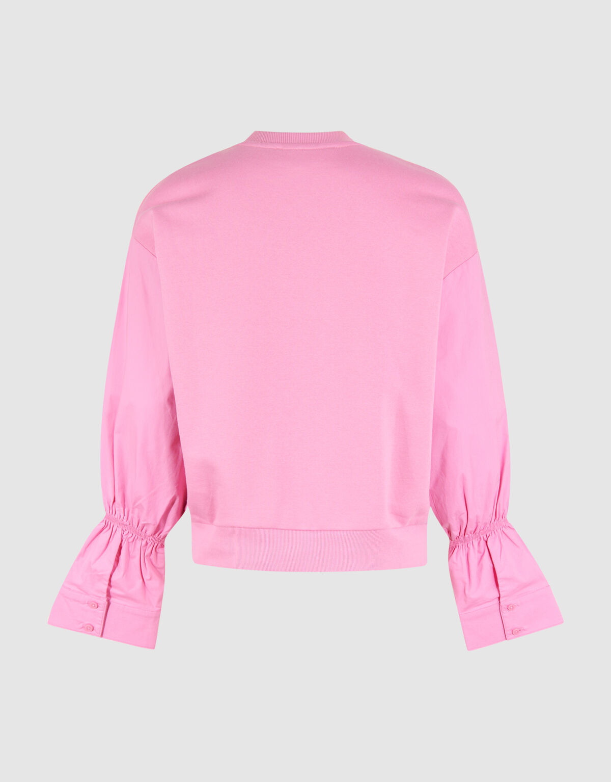 Poplin Sleeve Sweater Roze SHOEBY WOMEN