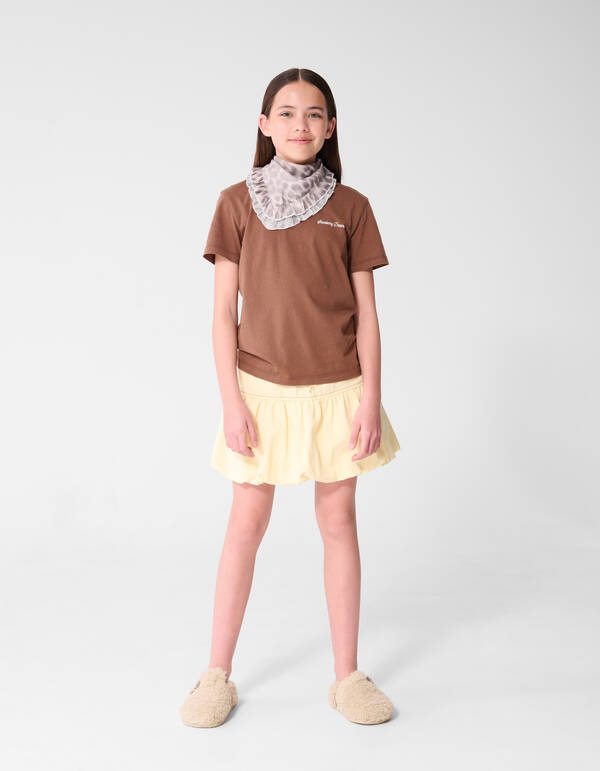 Strawberry Dream Artwork T-shirt Bruin SHOEBY GIRLS