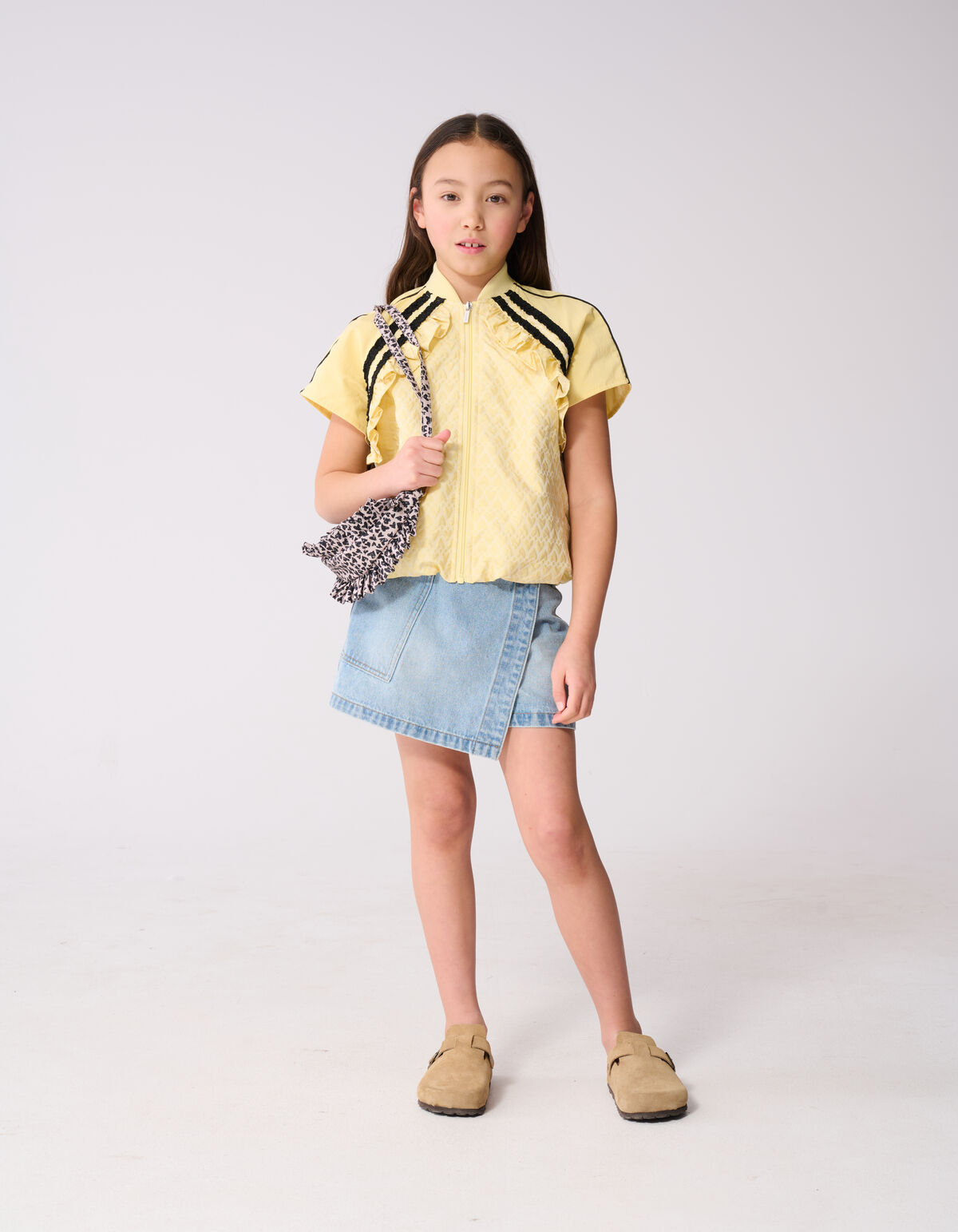 Ruffle Heart Jack Lichtgeel SHOEBY GIRLS