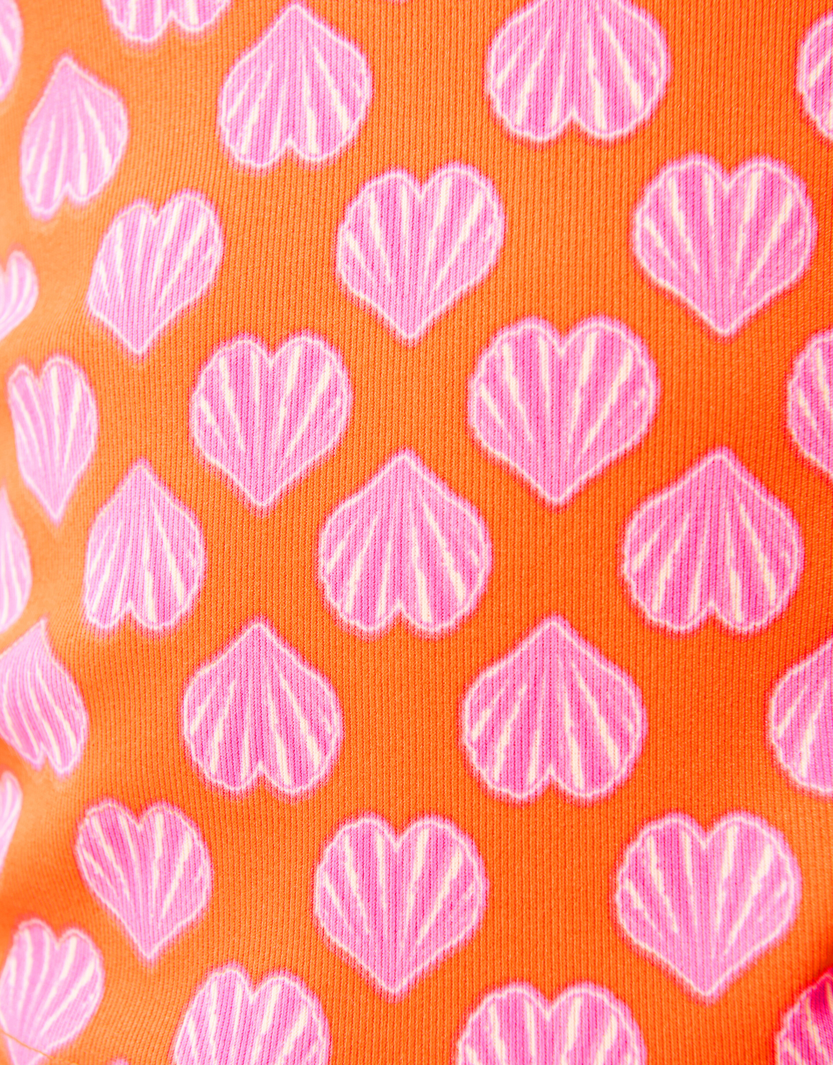Schelpen Ruffle Top Oranje SHOEBY GIRLS