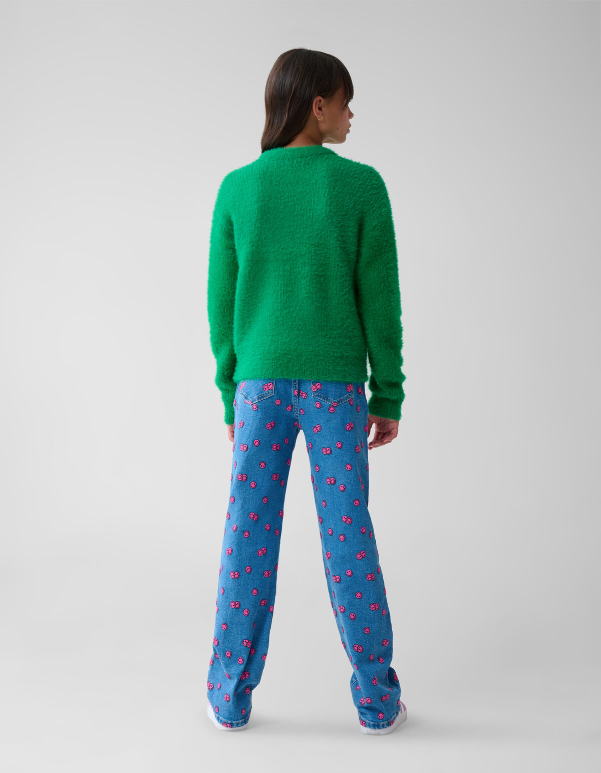 Zachte Gebreide Trui Groen SHOEBY GIRLS