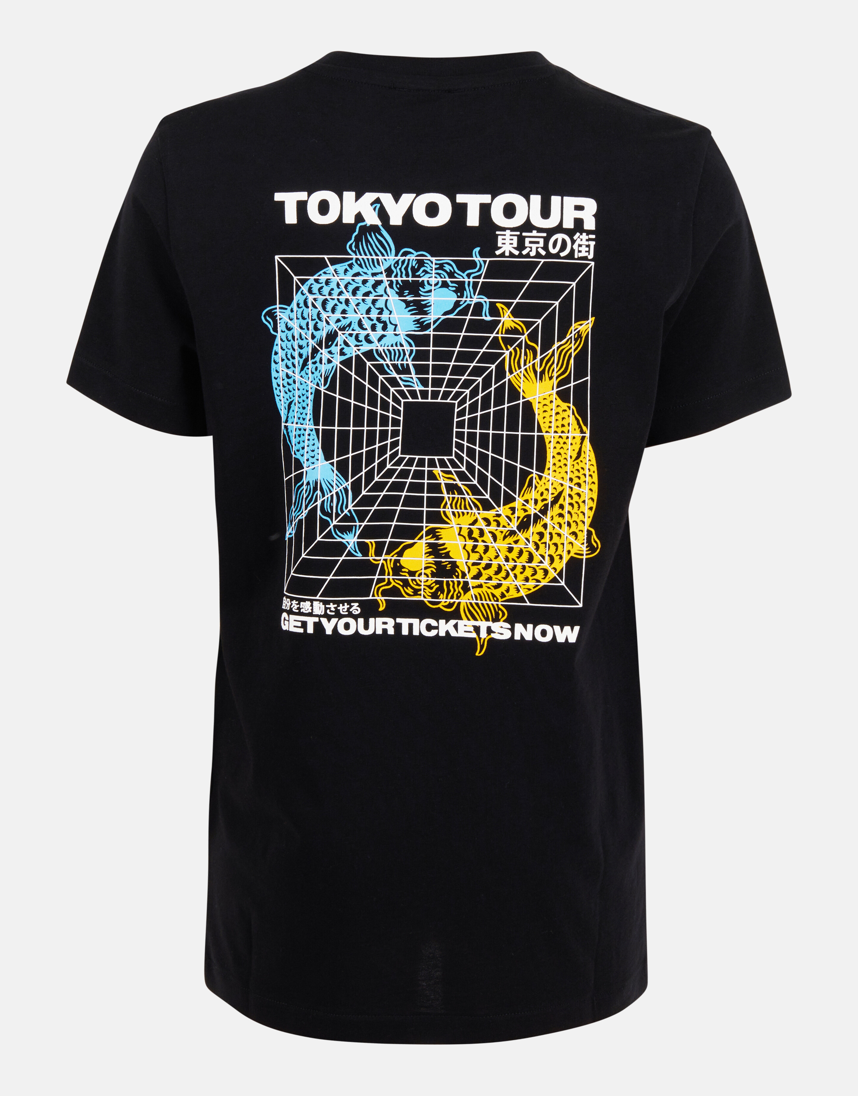 Grafisch Artwork T-shirt Zwart SHOEBY BOYS