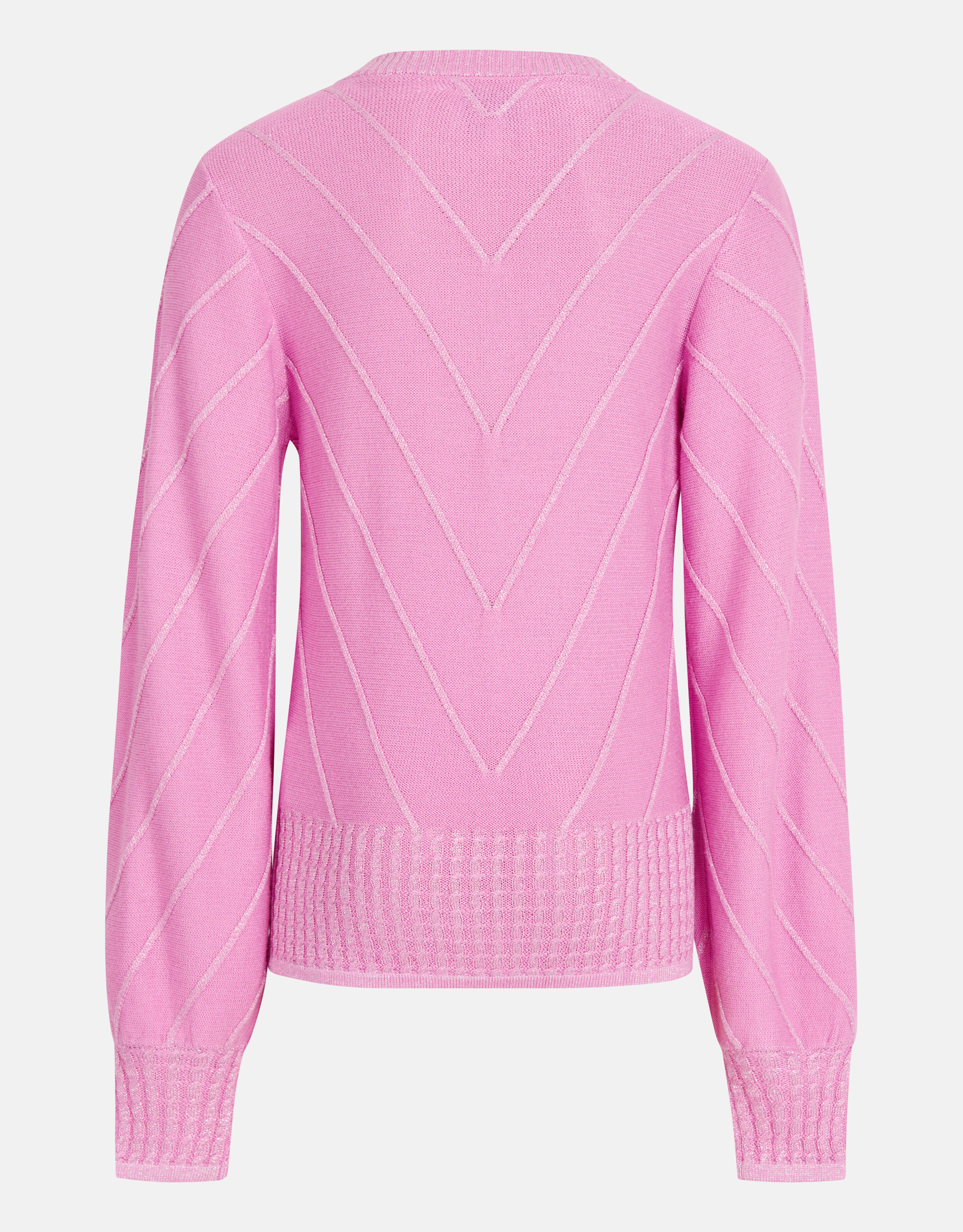 Diagonaal Glitter Trui Roze SHOEBY GIRLS