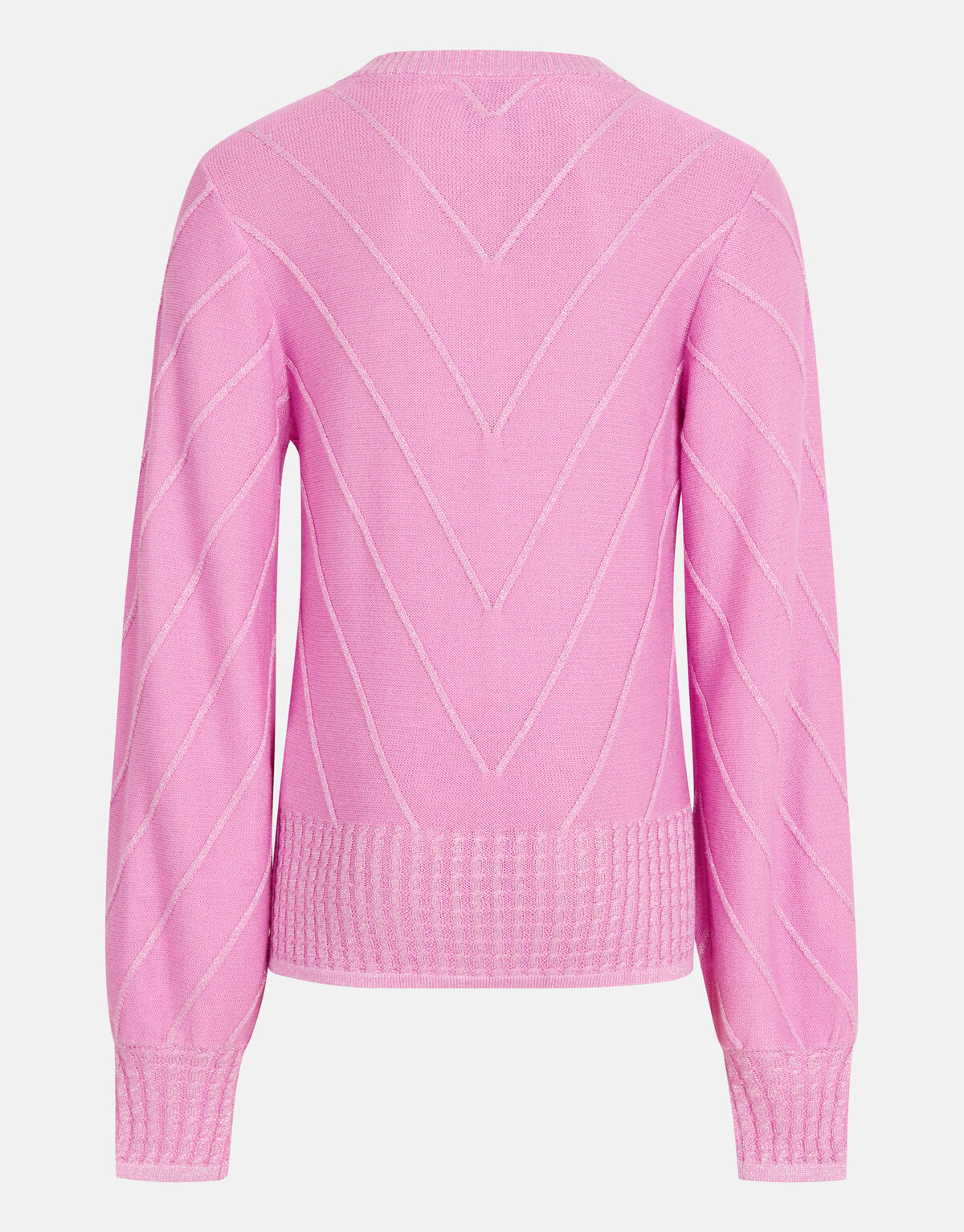 Diagonaal Glitter Trui Roze SHOEBY GIRLS
