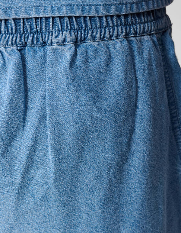 Sequin Denim Short Blauw SHOEBY WOMEN