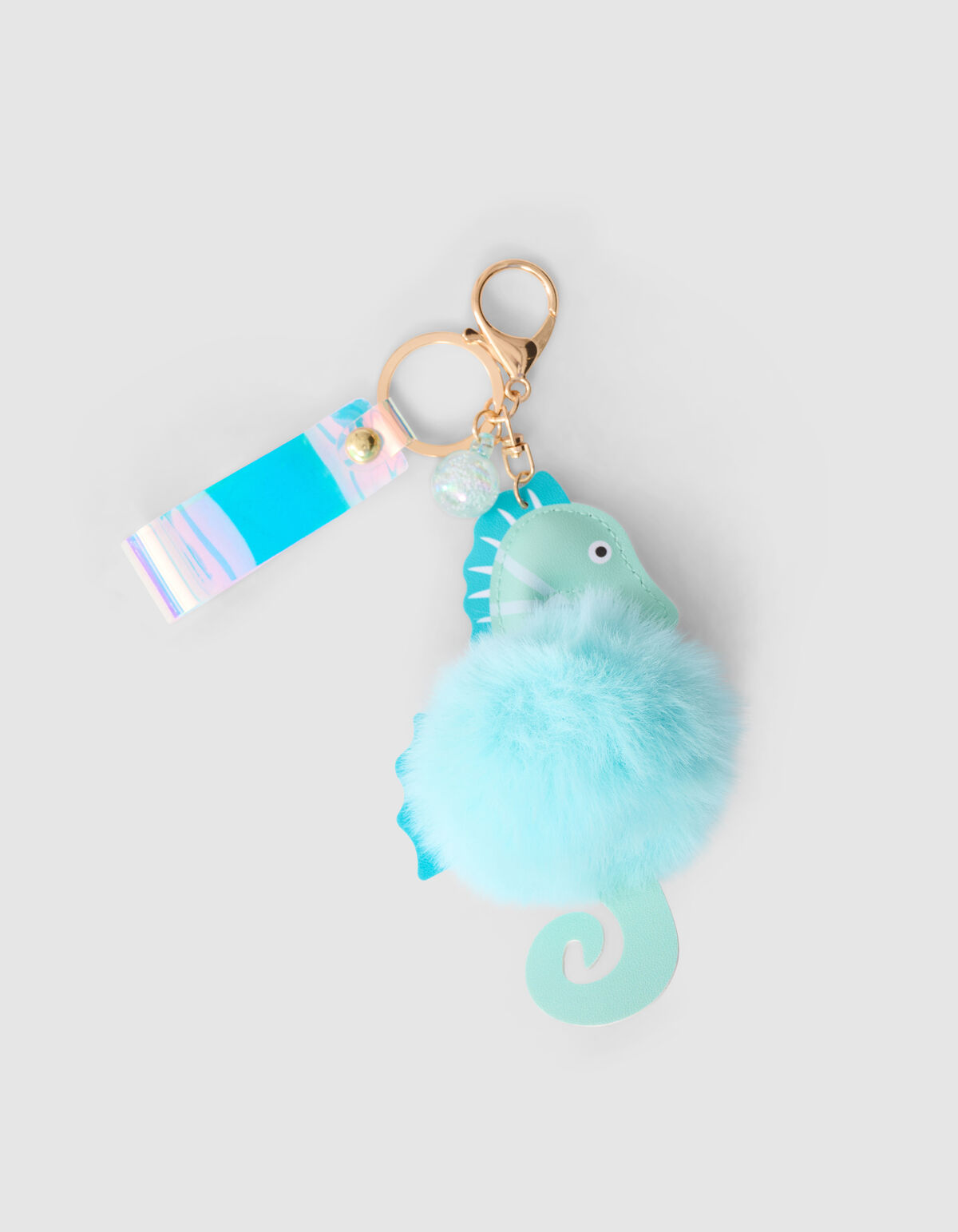 Zeepaard Sleutelhanger Lichtblauw SHOEBY ACCESSOIRES