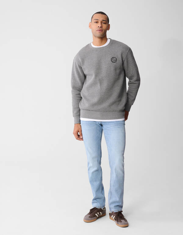 Straight Fit Light Jeans Bleached L32 SHOEBY MEN