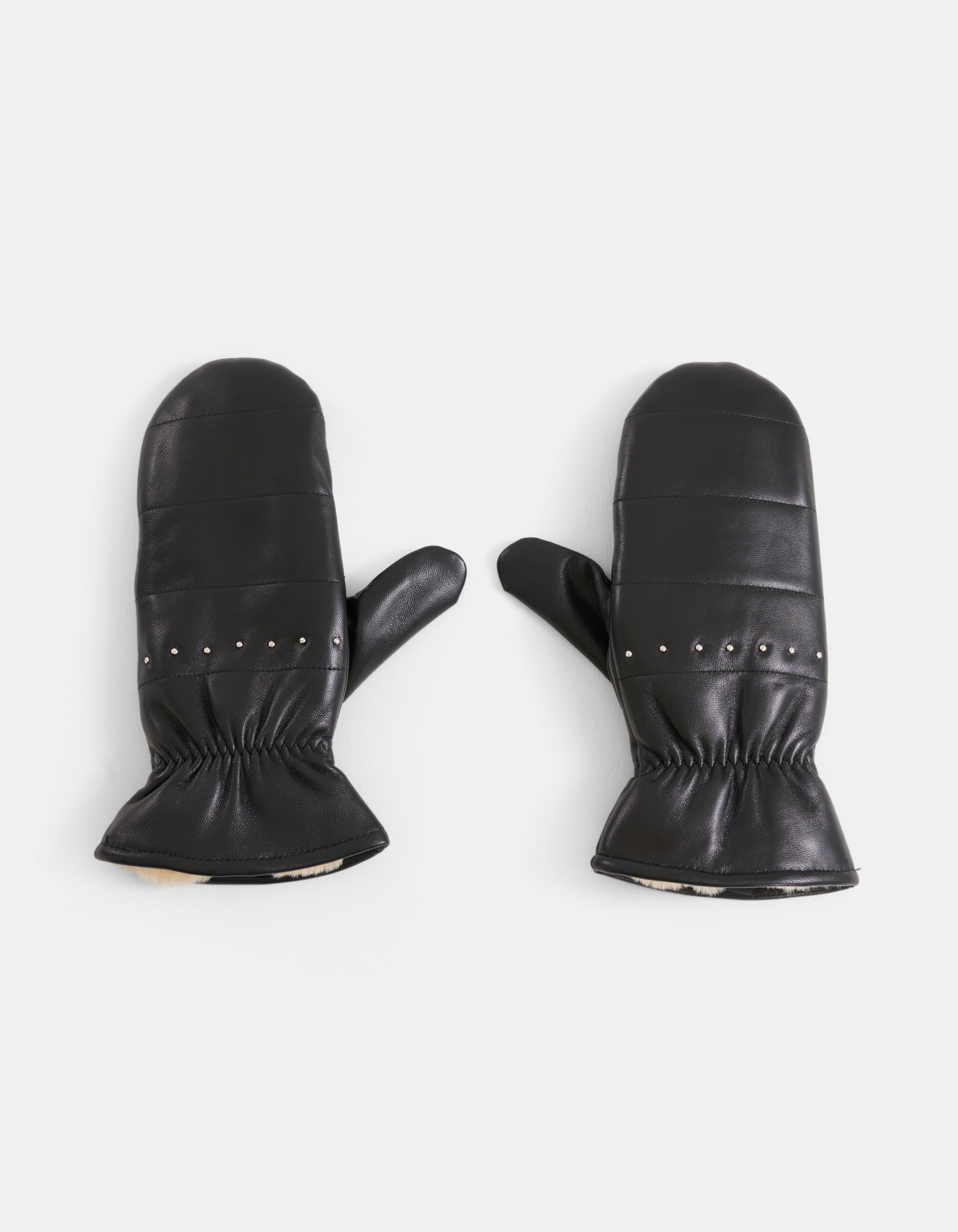 Leren Handschoenen Zwart SHOEBY ACCESSOIRES