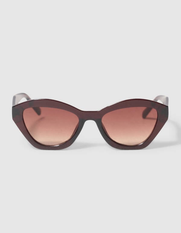 Cateye Zonnebril Bruin SHOEBY ACCESSOIRES