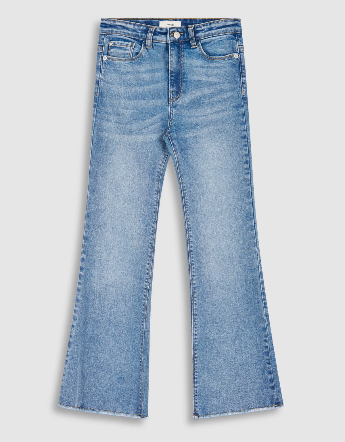 Flared Fit Jeans Mediumstone SHOEBY GIRLS