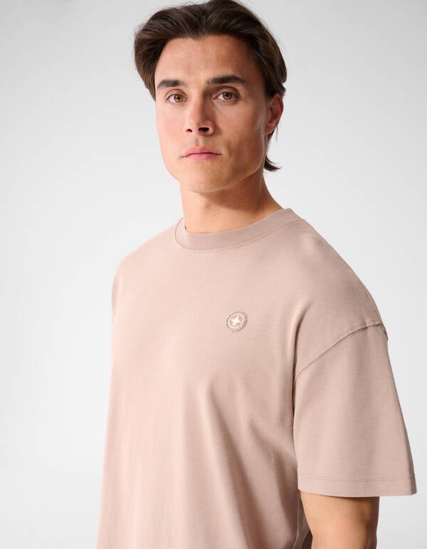 Washed Spark T-shirt Taupe SHOEBY MEN